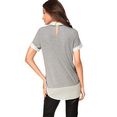 linea tesini by heine shirt met ronde hals grijs
