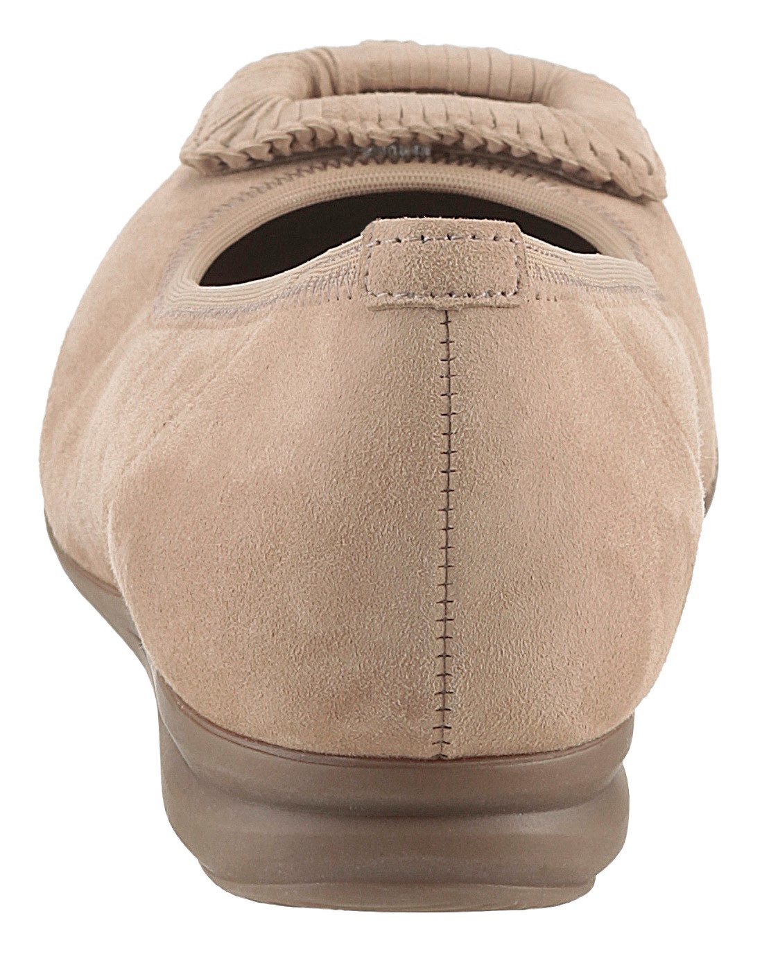 Gabor Ballerina's Florence , comfort schoen, zakelijke schoen, elastische afwerking, comfortbreedte g (= breed)