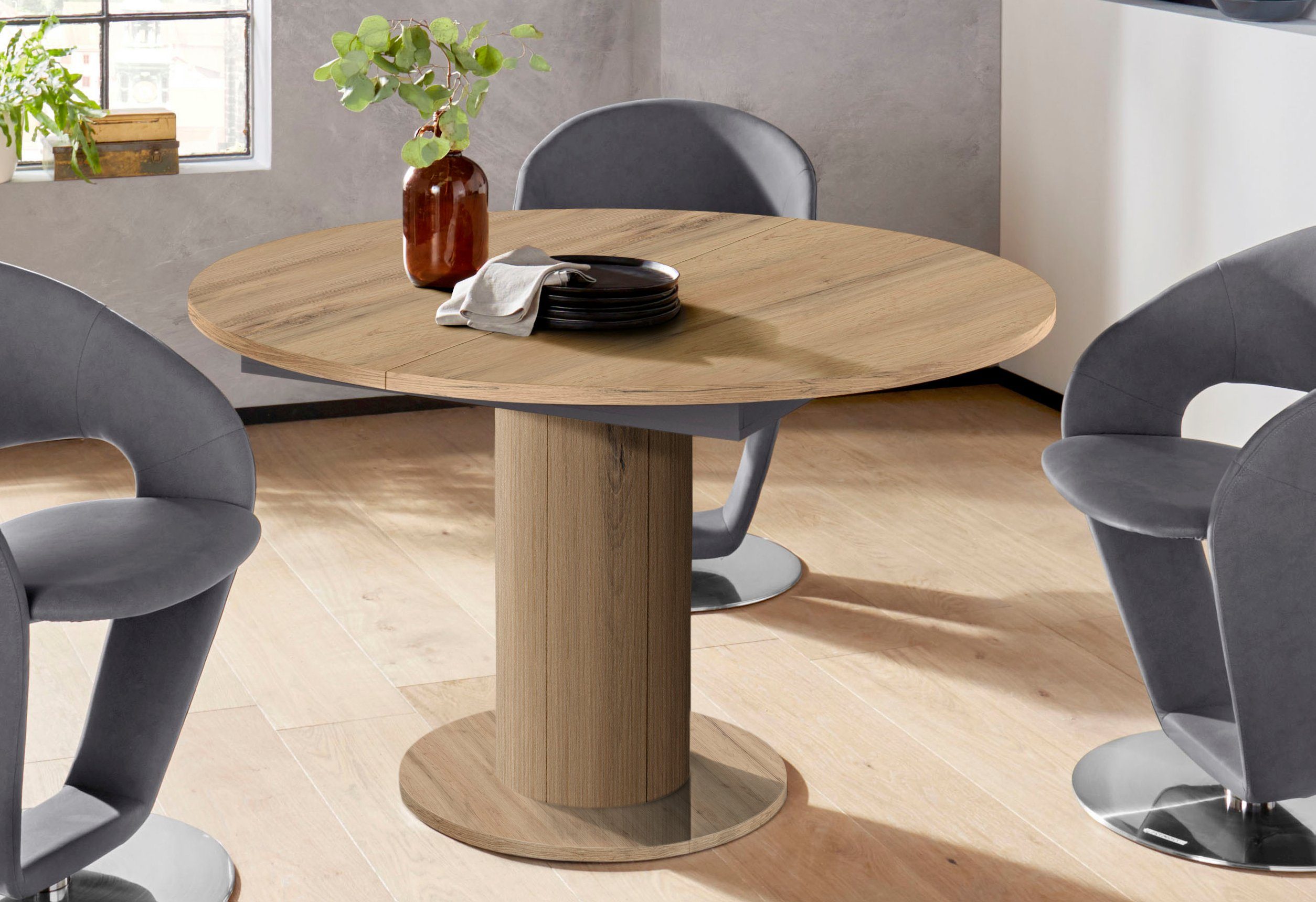 Mäusbacher Eettafel ronde, onderstelkolom