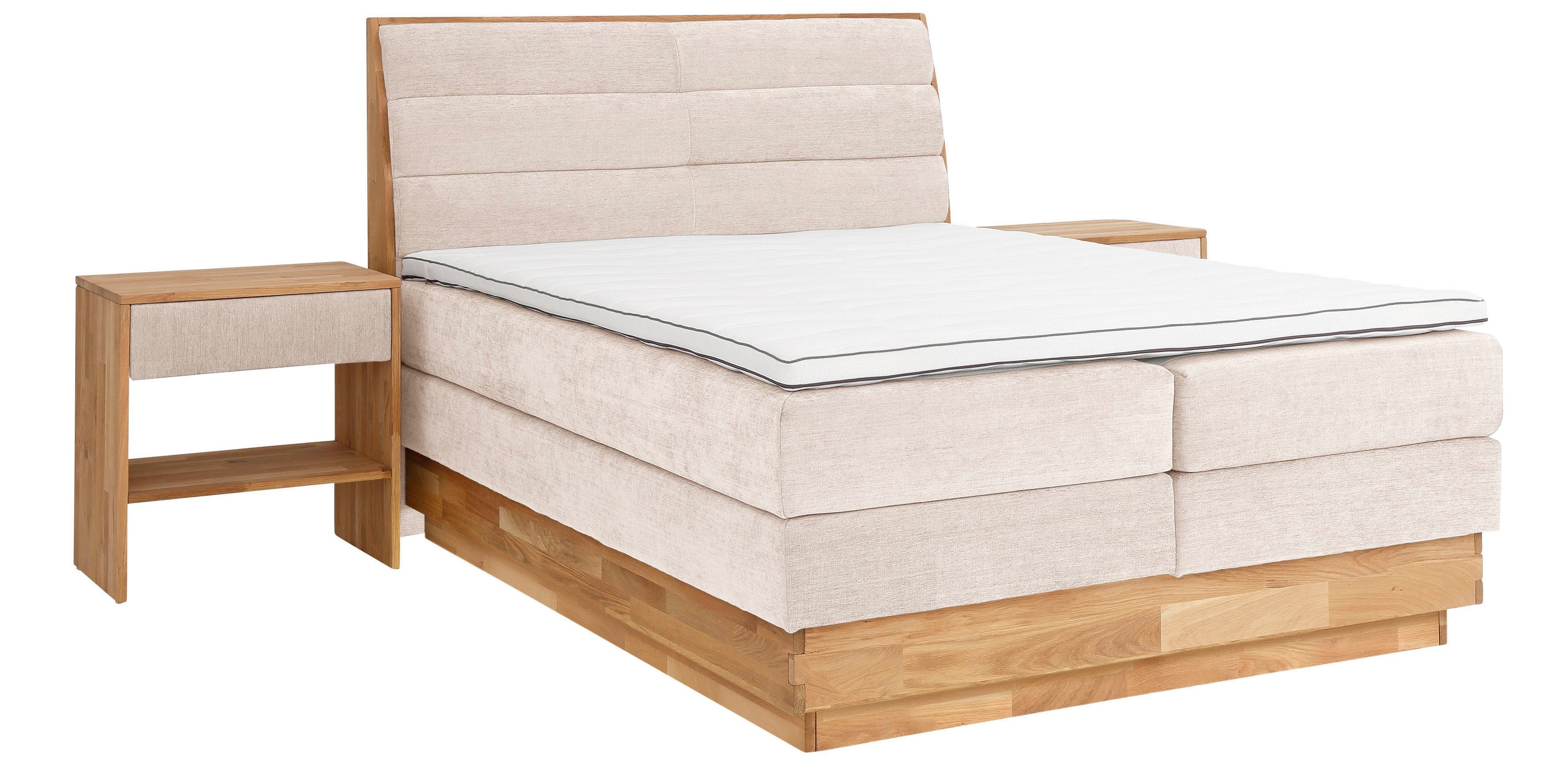 OTTO products Boxspring JENNA zonder ledverlichting, met gecertificeerde, gerecyclede overtrekstoffen