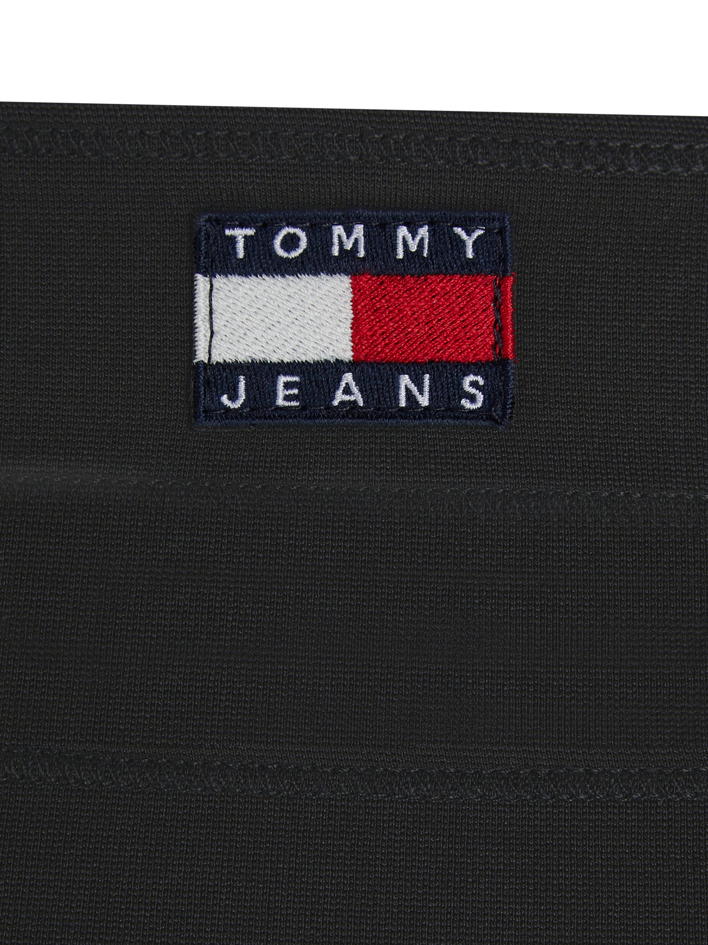 TOMMY JEANS Shirt met lange mouwen TJW SLIM BADGE CUTOUT TOP LS
