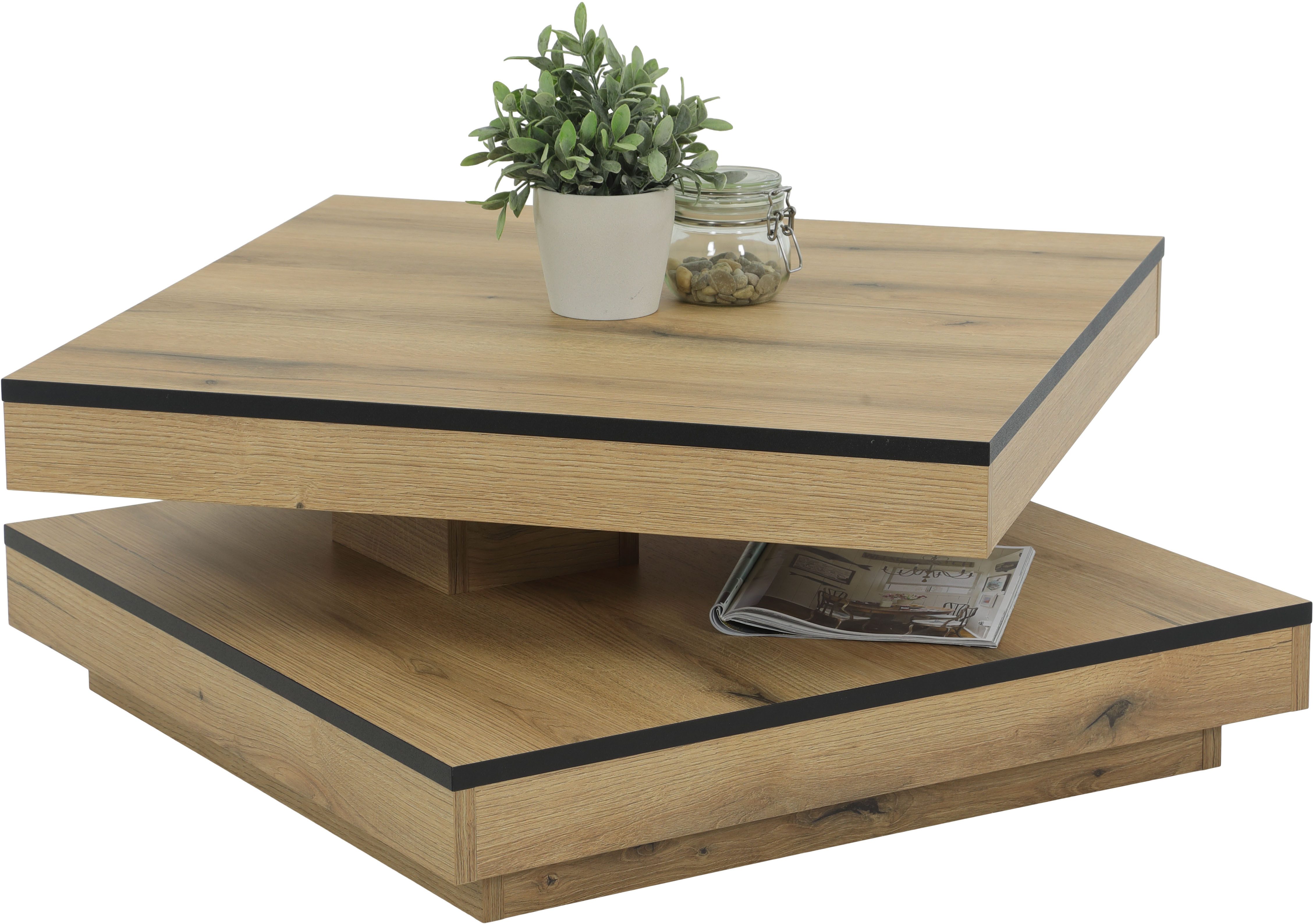Home affaire Salontafel Ben met roterende plaat