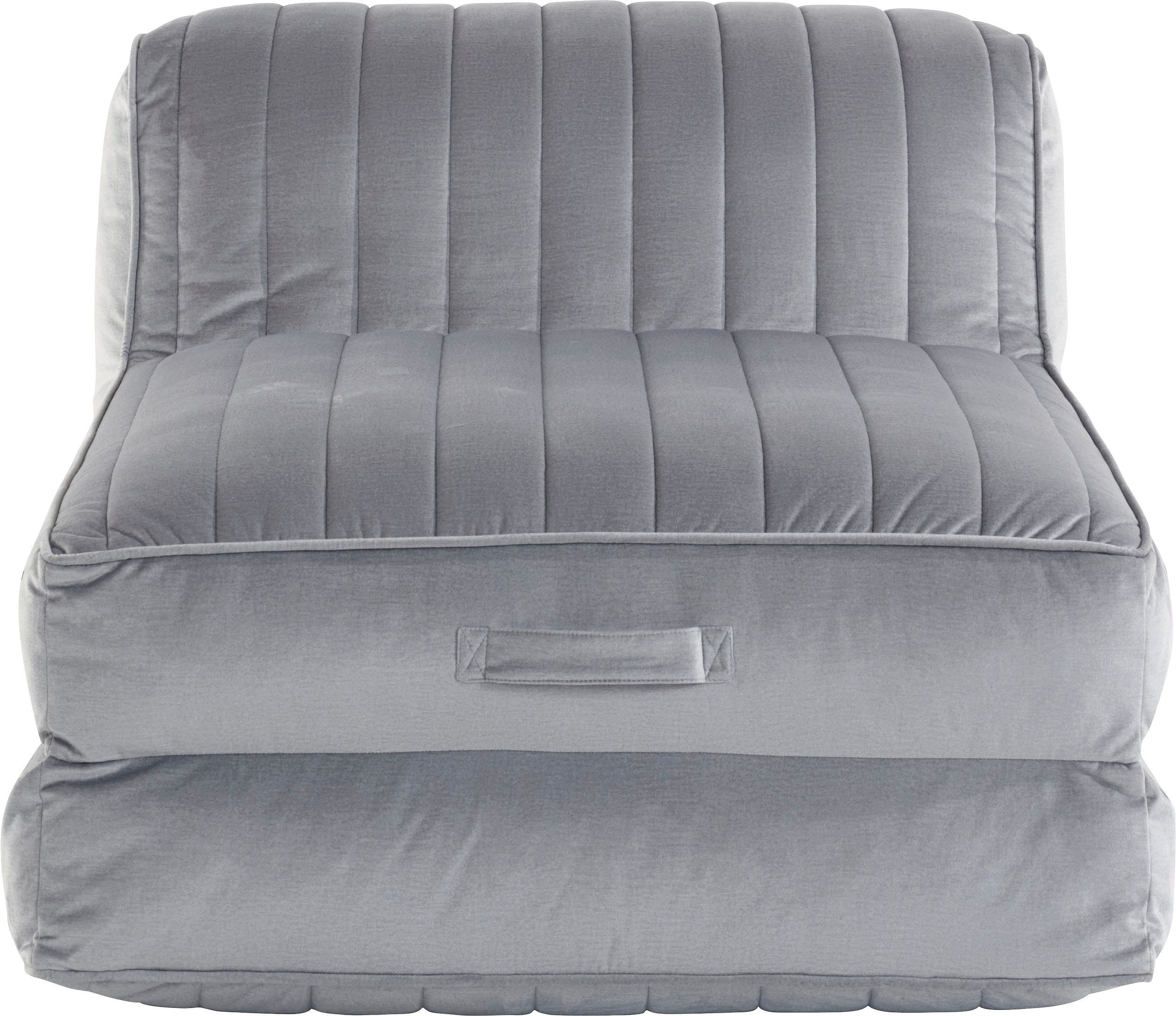 Leonique Relaxfauteuil POLLY Loungestoel met slaapfunctie, perfect als logeerbed, divan