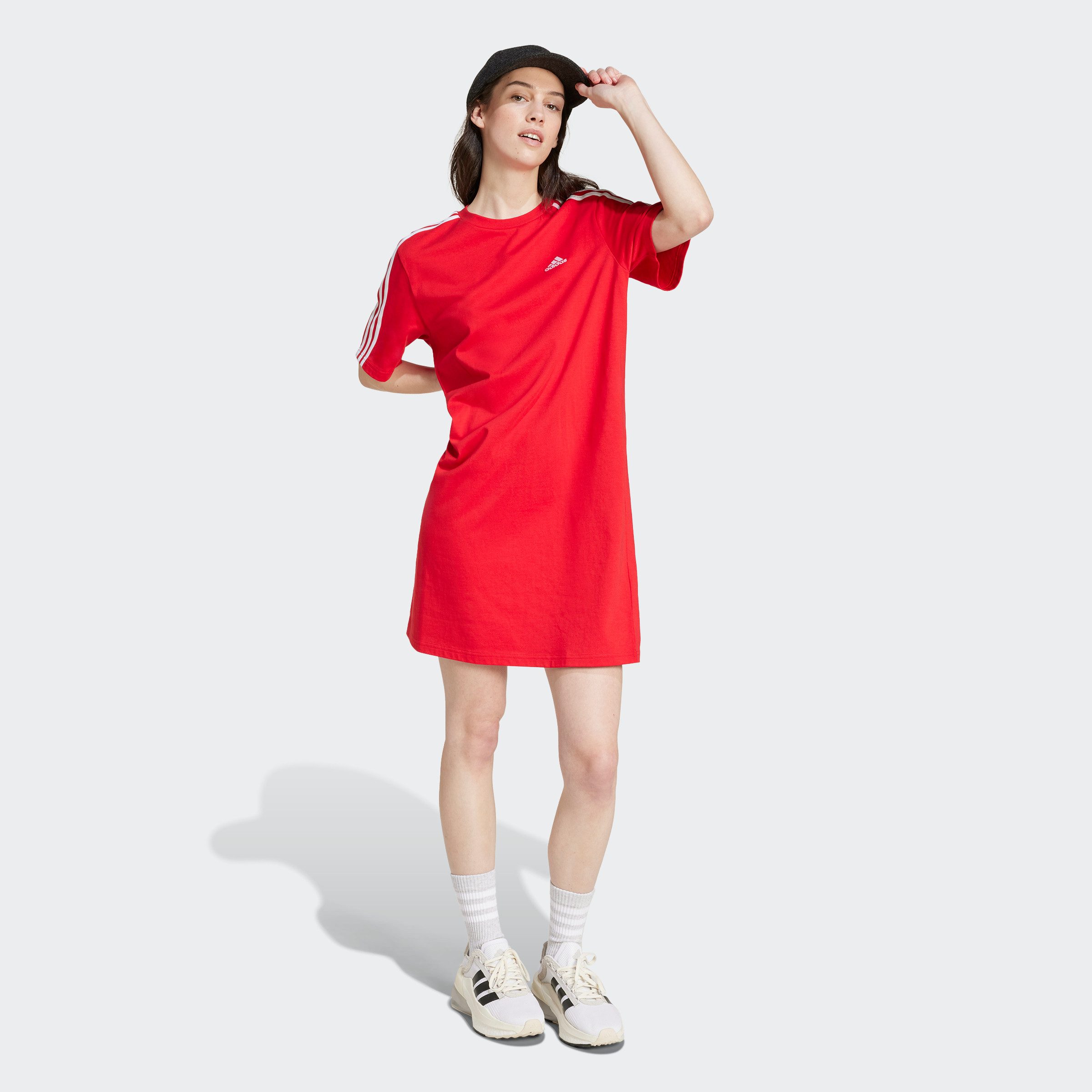adidas Sportswear Shirtjurk W 3S BF T DR (1-delig)