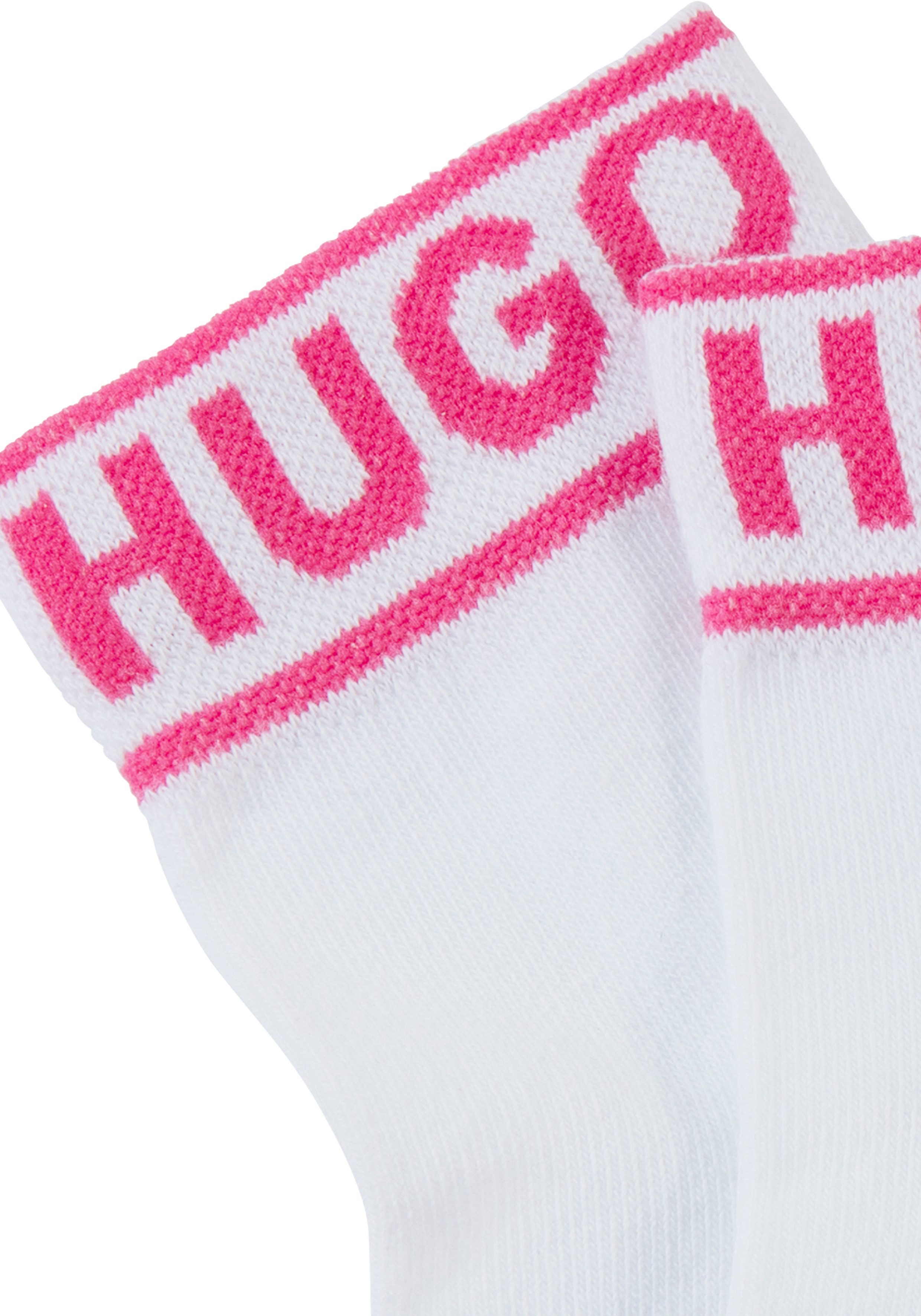 HUGO underwear Vrijetijdssokken 2P SH Logo CC W (set, 2 paar, 2 stuks)