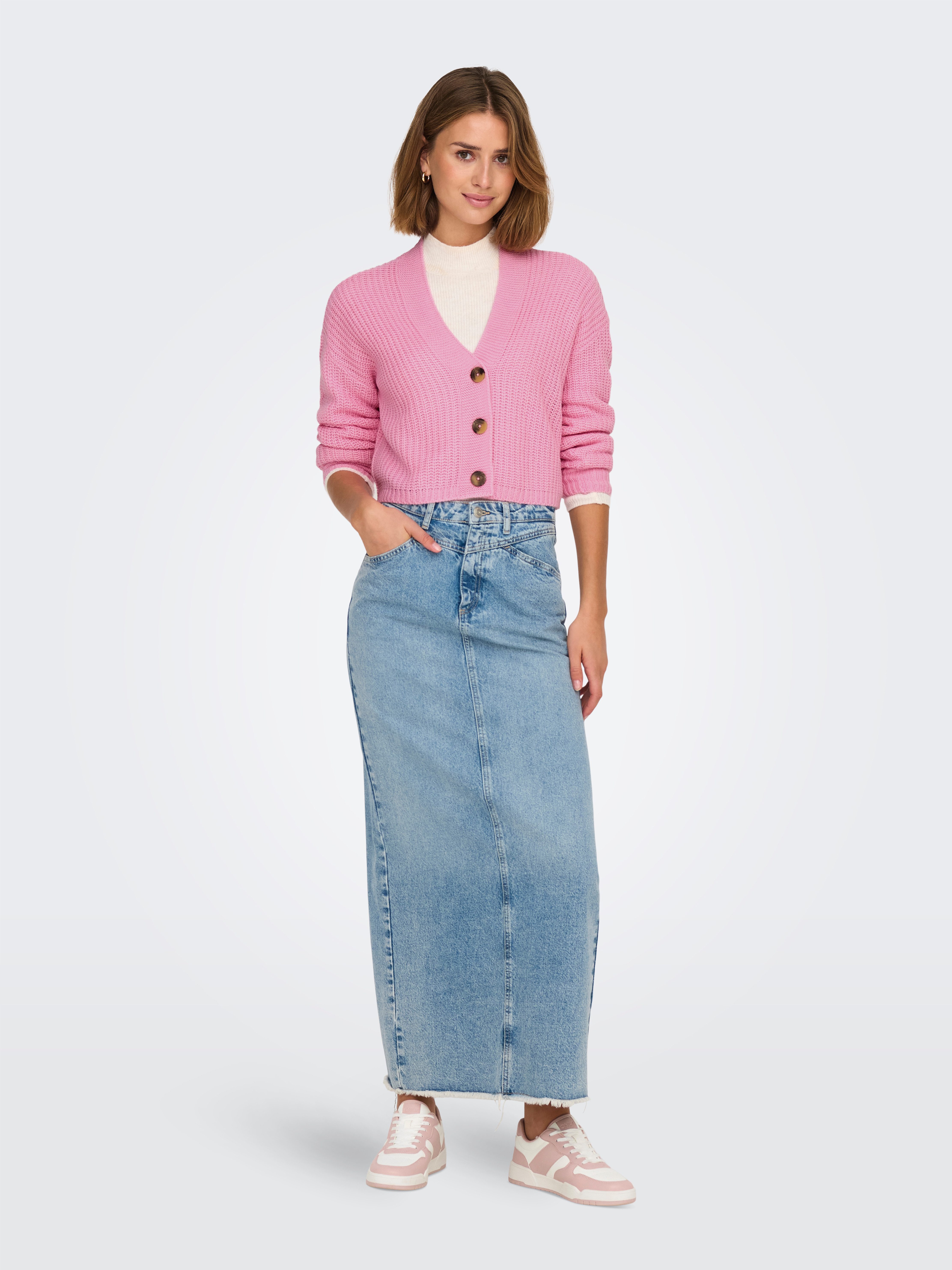 Only Vest ONLCAROL NICE L/S CARDIGAN KNT NOOS