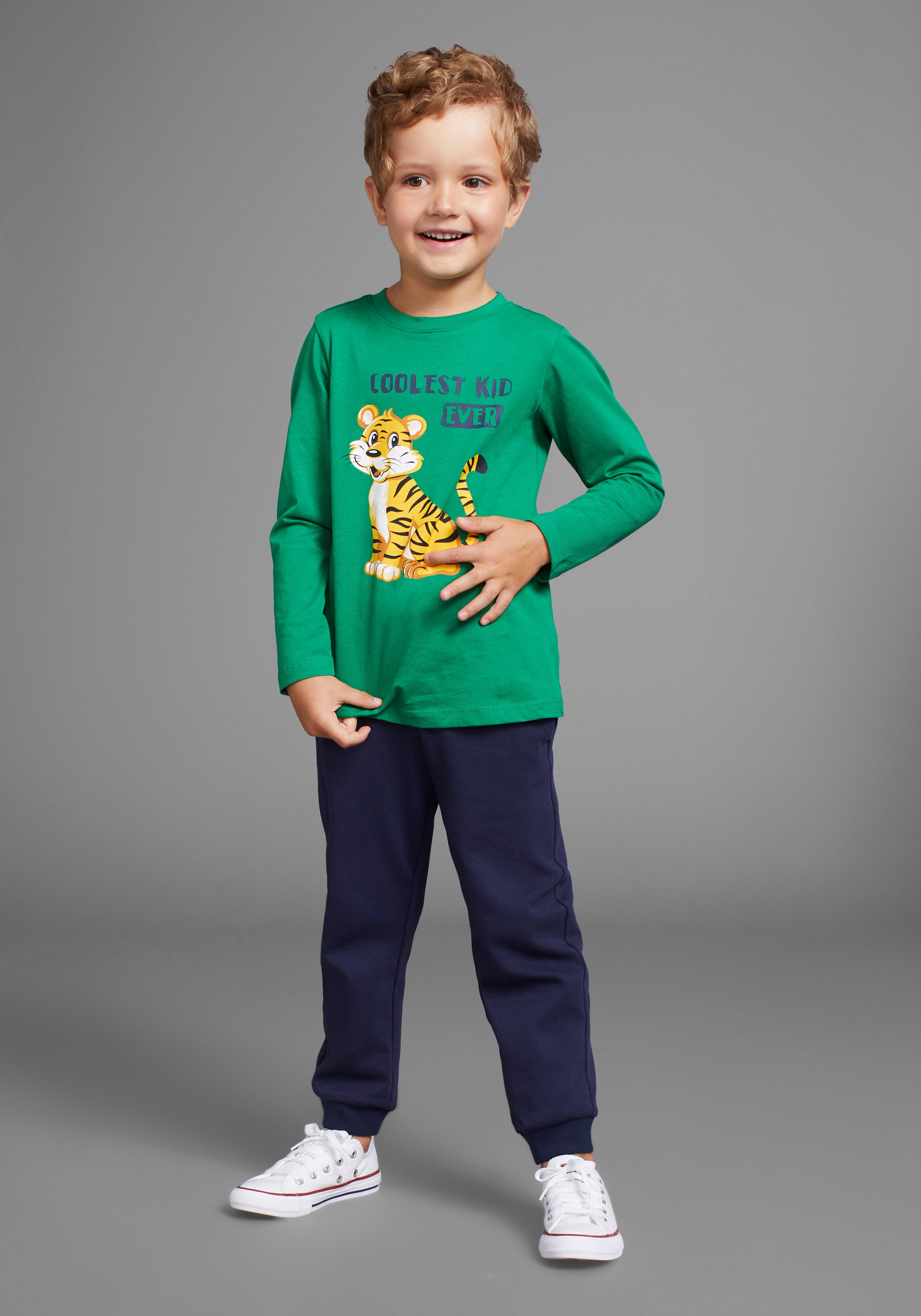 KIDSWORLD Shirt broek 2-delig set: lange mouwen shirt en broek (set 2-delig)