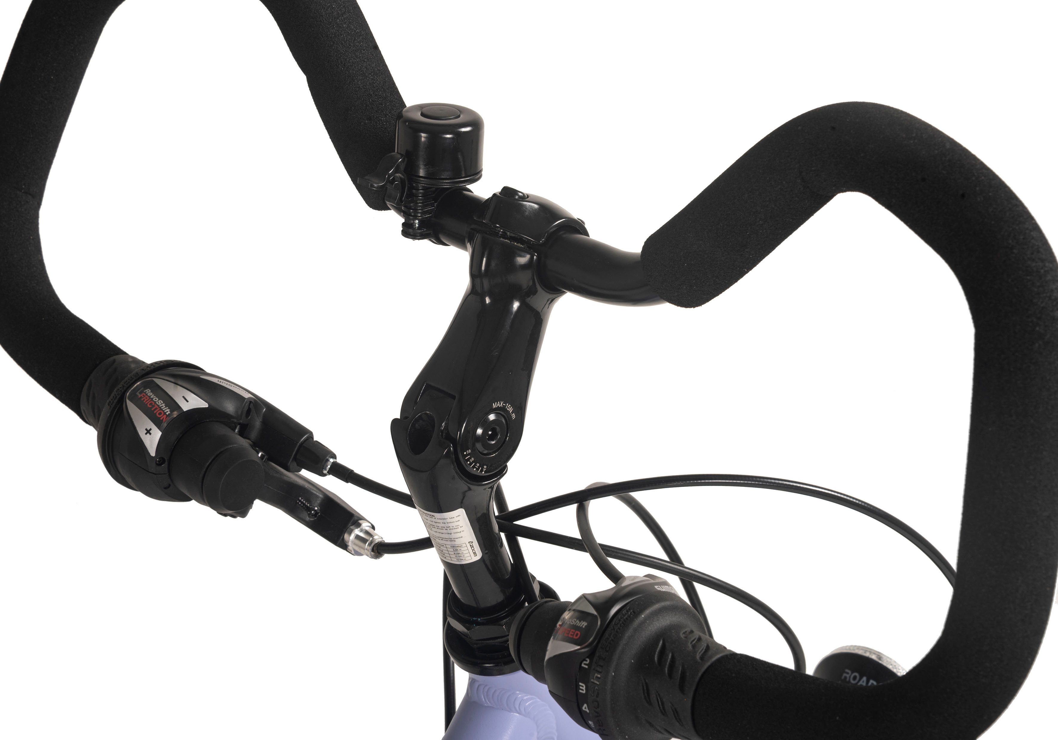 Dacapo Trekkingfiets Metropolis trekkingfiets dames aluminium frame 28'' duifblauw RH 53 cm