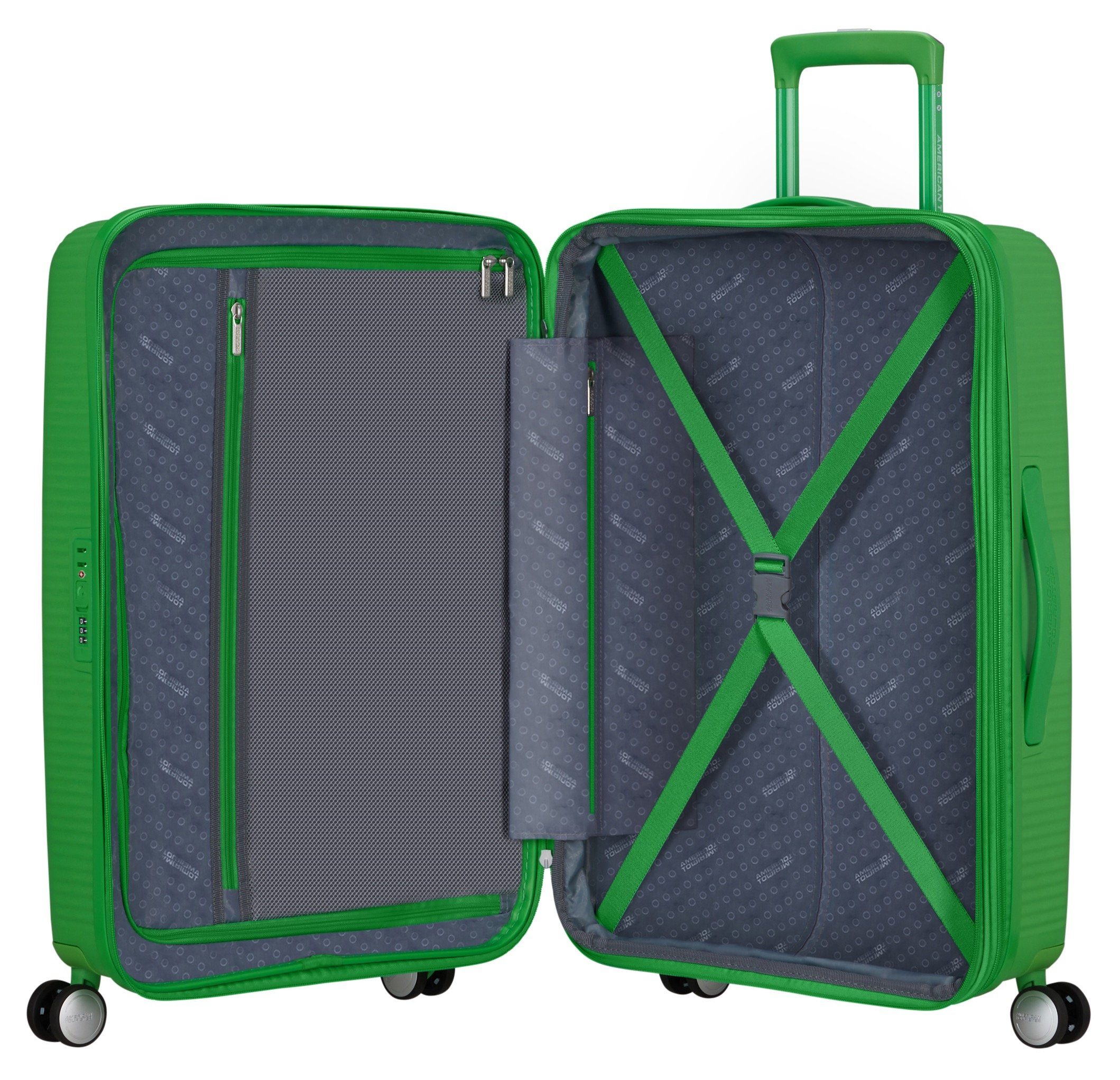American Tourister Hardshell-trolley SOUNDBOX 77 Reiskoffer trolley incheckbagage TSA-cijferslot volumevergroting