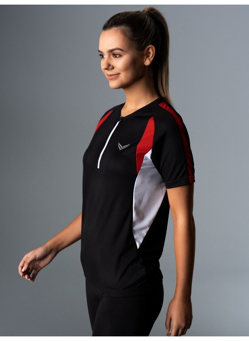 Trigema T-shirt fietsshirt van ademend COOLMAX materiaal (1-delig)