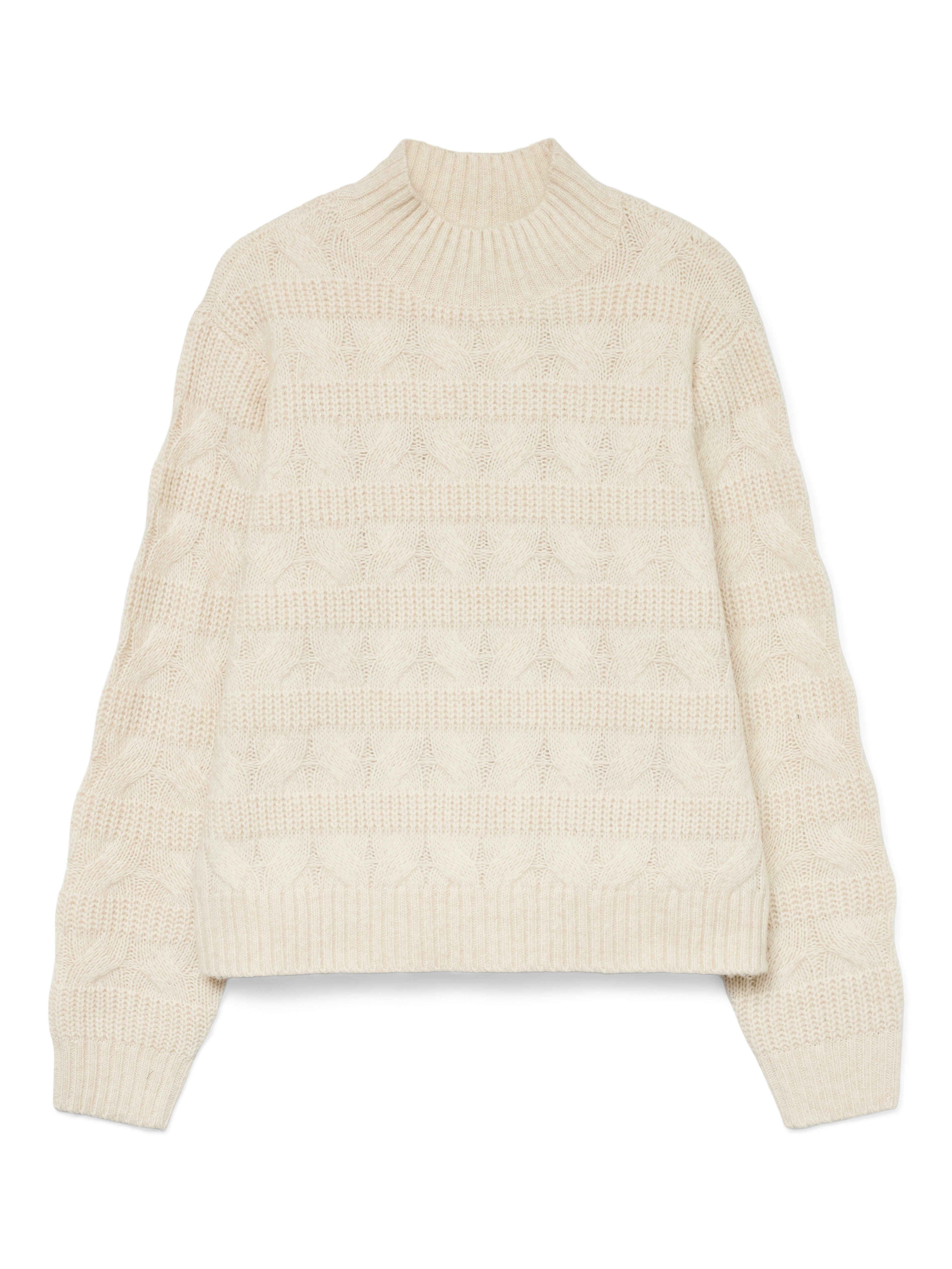 Vero Moda Gebreide trui VMVIRGO LS HIGHNECK PULLOVER BF