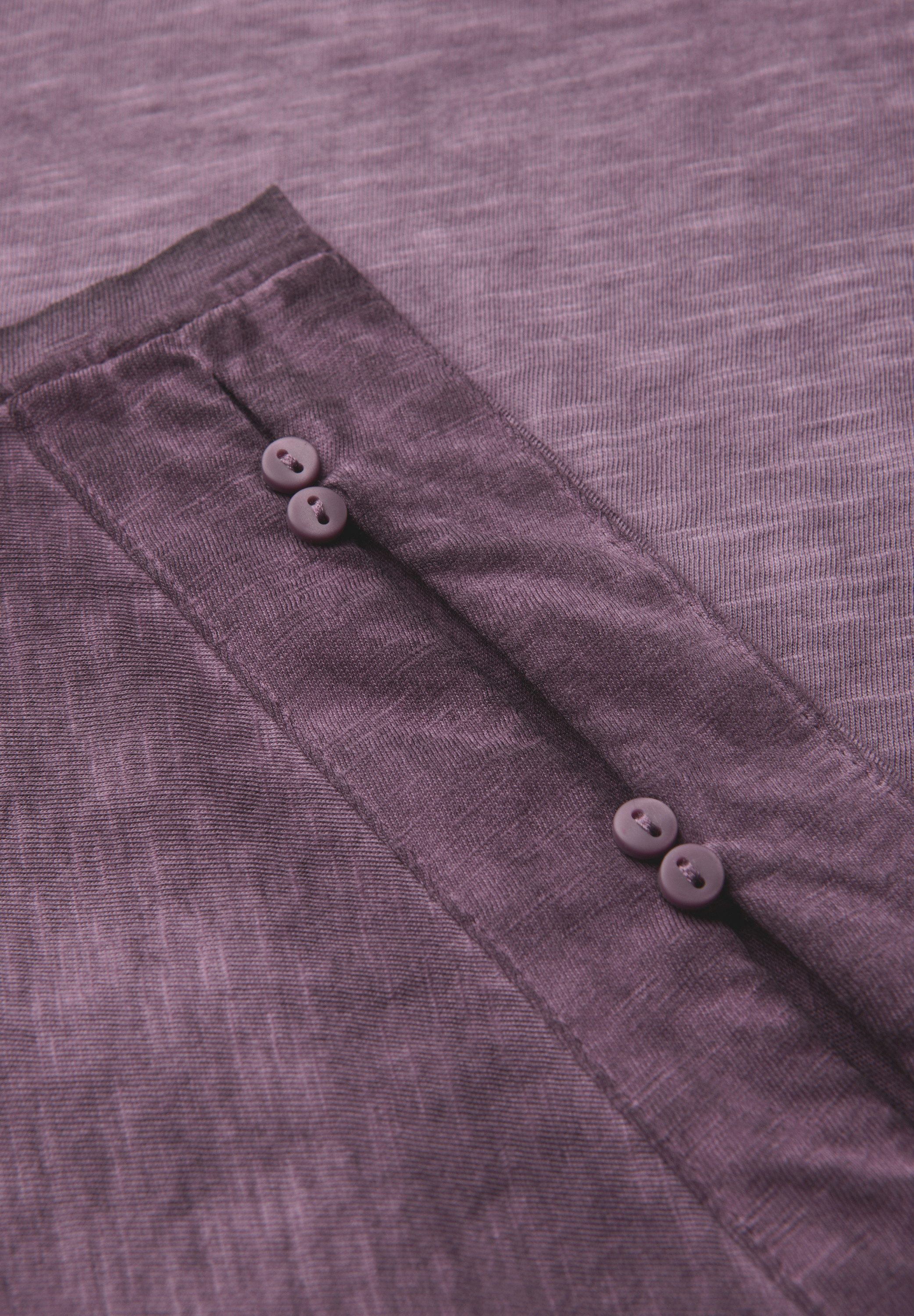 Cecil T-shirt met knoopdetail