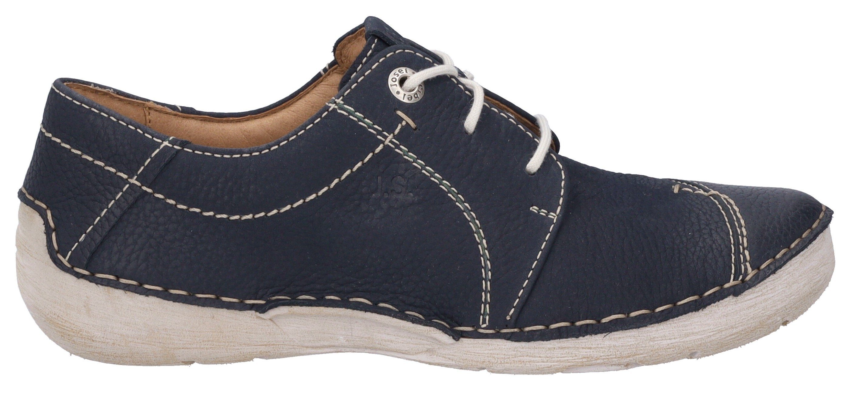 Josef Seibel Veterschoenen Fergey 20 vrijetijdsschoen, lage schoen, veterschoen met leren voering