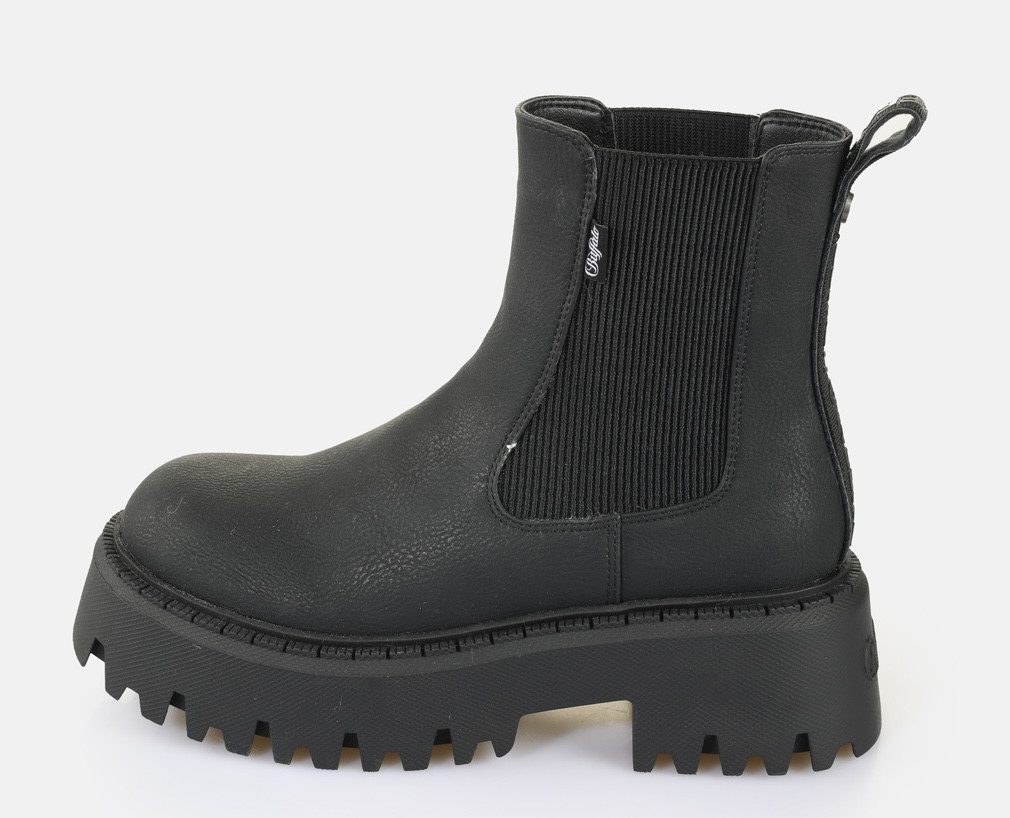 Buffalo Chelsea-boots Aspen Chelsea warm Plateauzolen, enkellaarsjes, instaplaarzen met memory foam-binnenzool