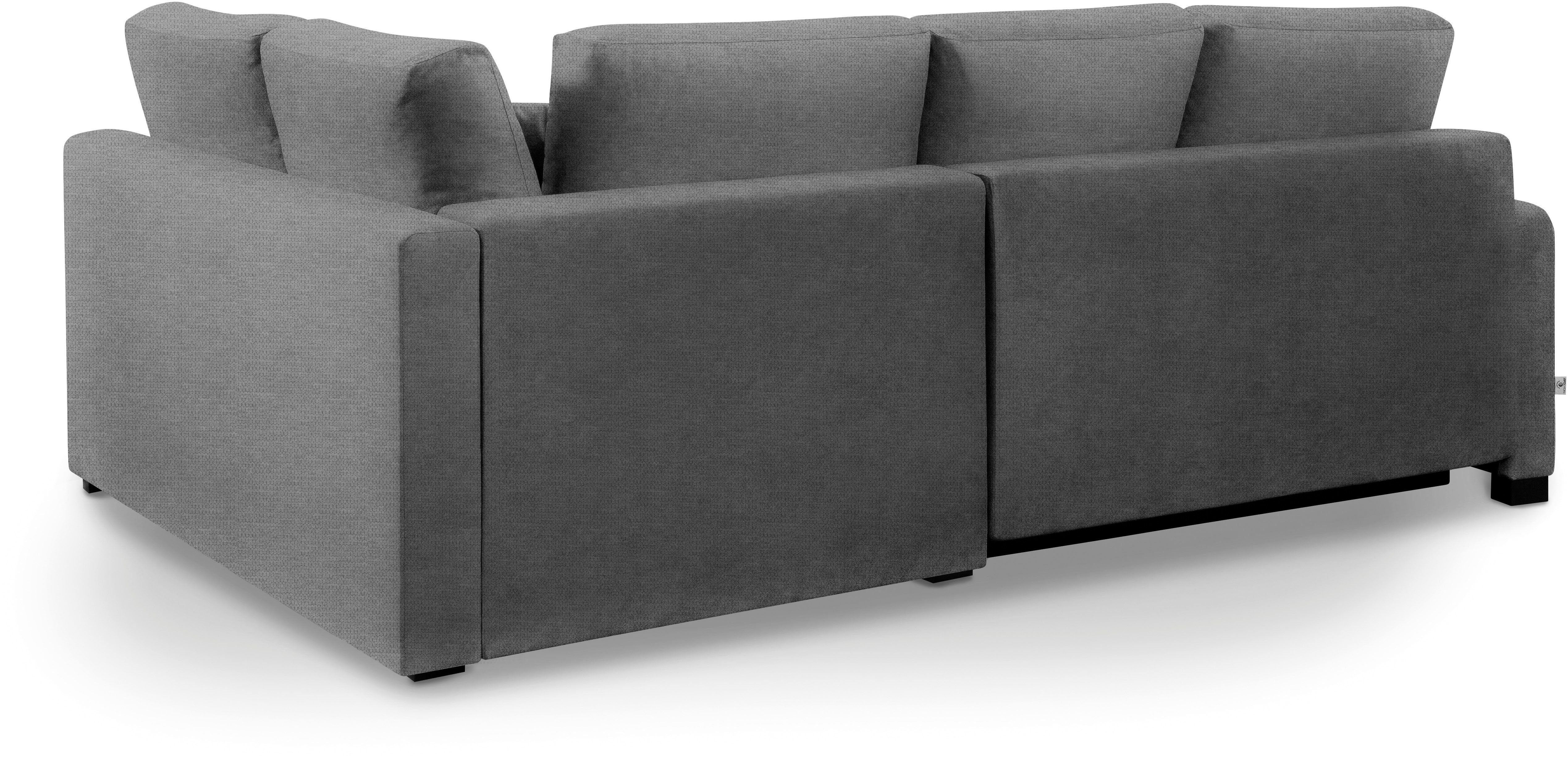 exxpo - sofa fashion Hoekbank Chester, boxspring pocketvering bekleding voor comfortabeler zitcomfort (2-delig)