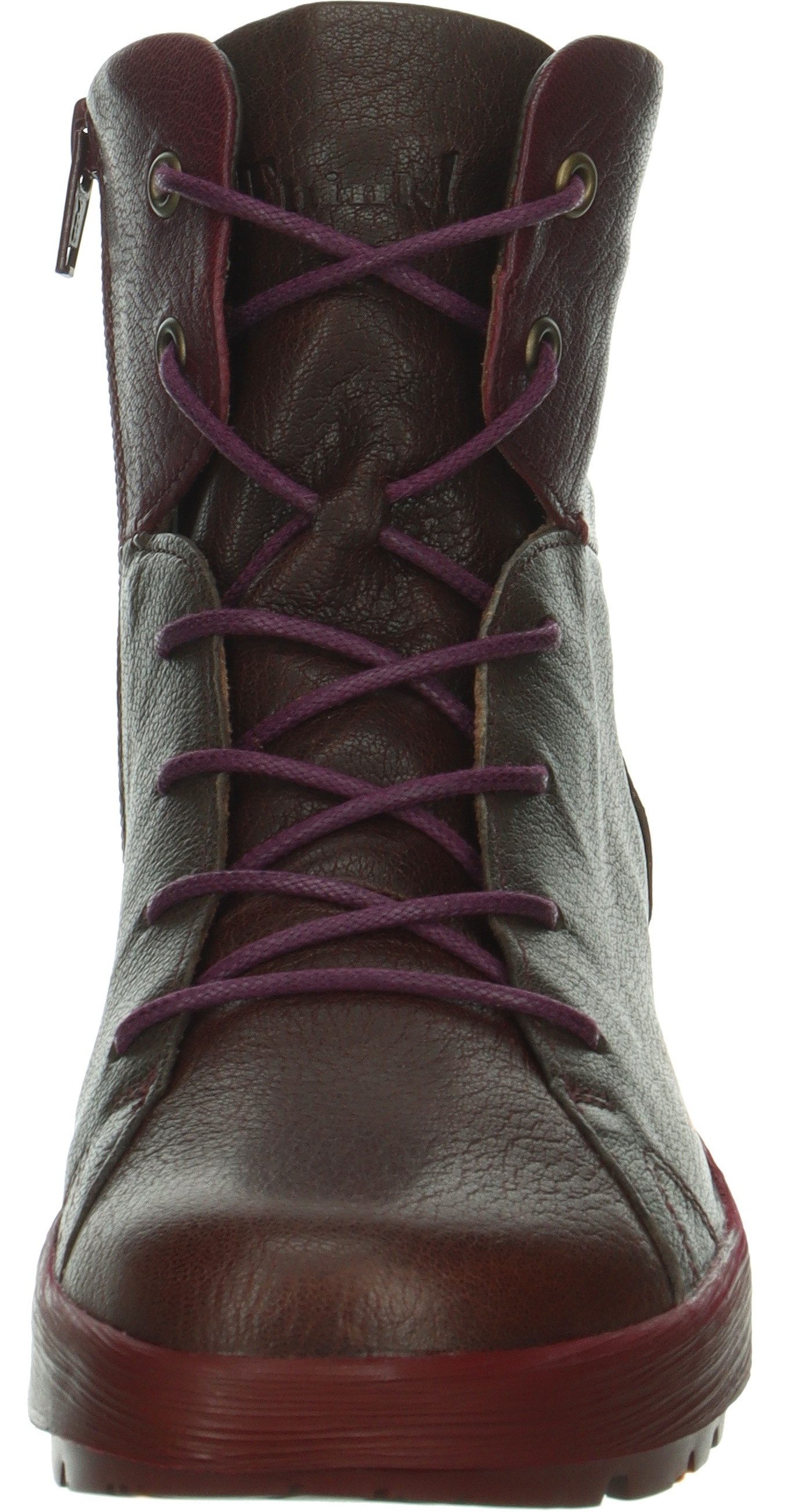 Think! Hoge veterschoenen COMODA Veterschoenen, winterlaarzen, comfortabele schoen met schapenwol