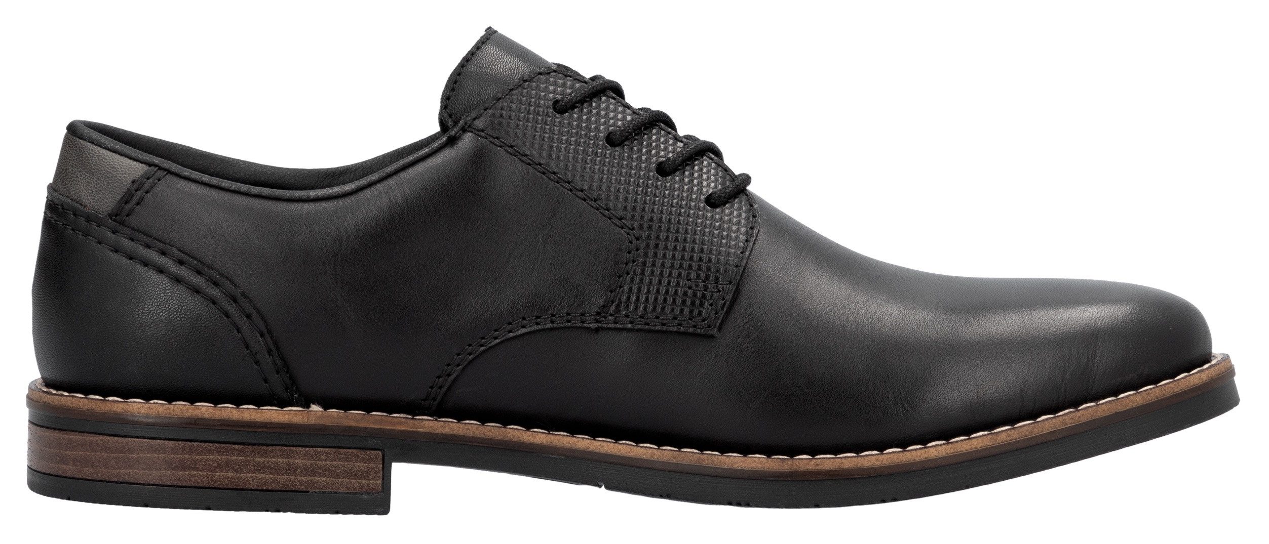 Rieker Veterschoenen zakelijke schoen, lage schoen, feest schoen met leren dekzool