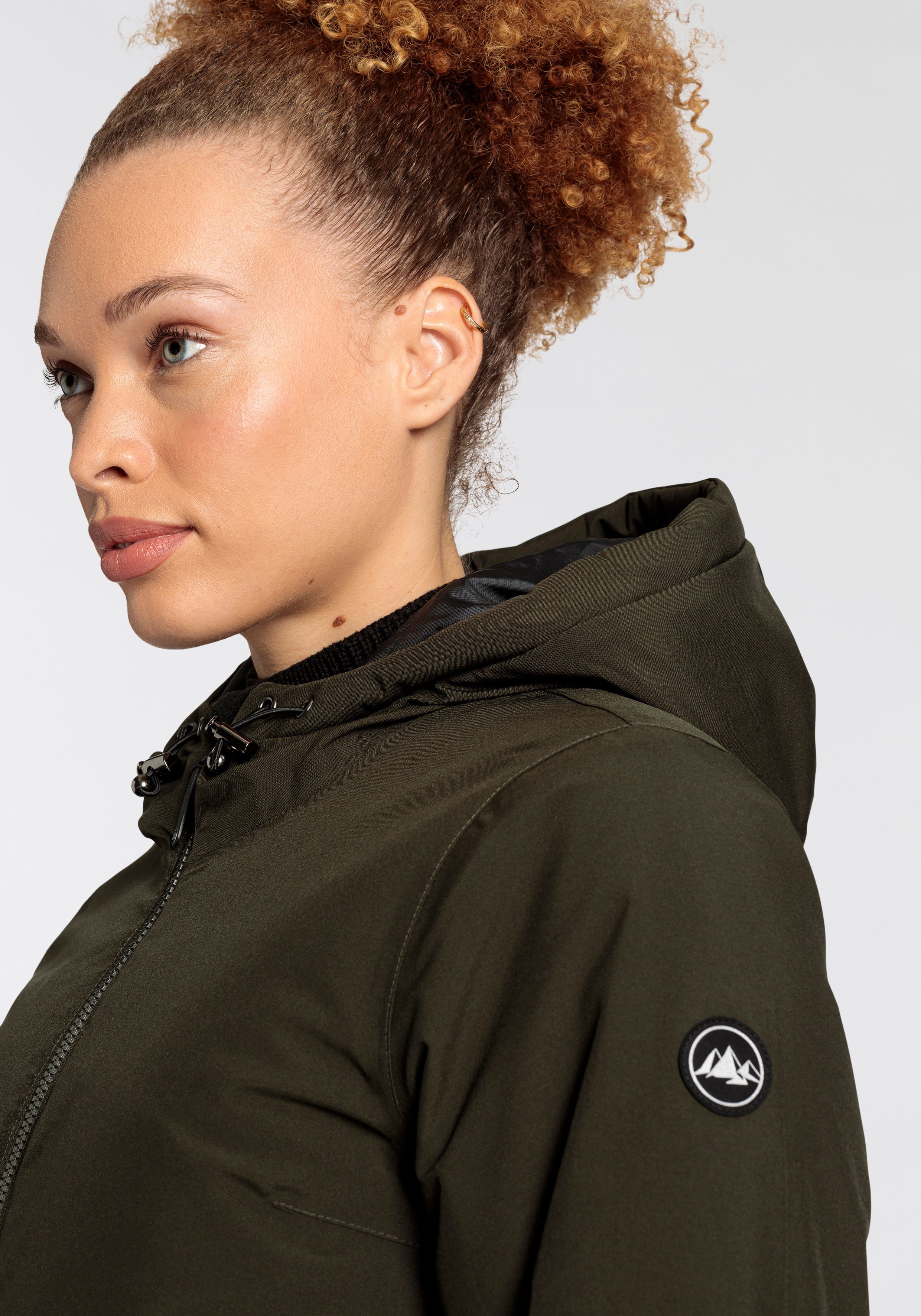 Polarino Functionele parka Relaxed fit, waterdicht, winddicht, ademend