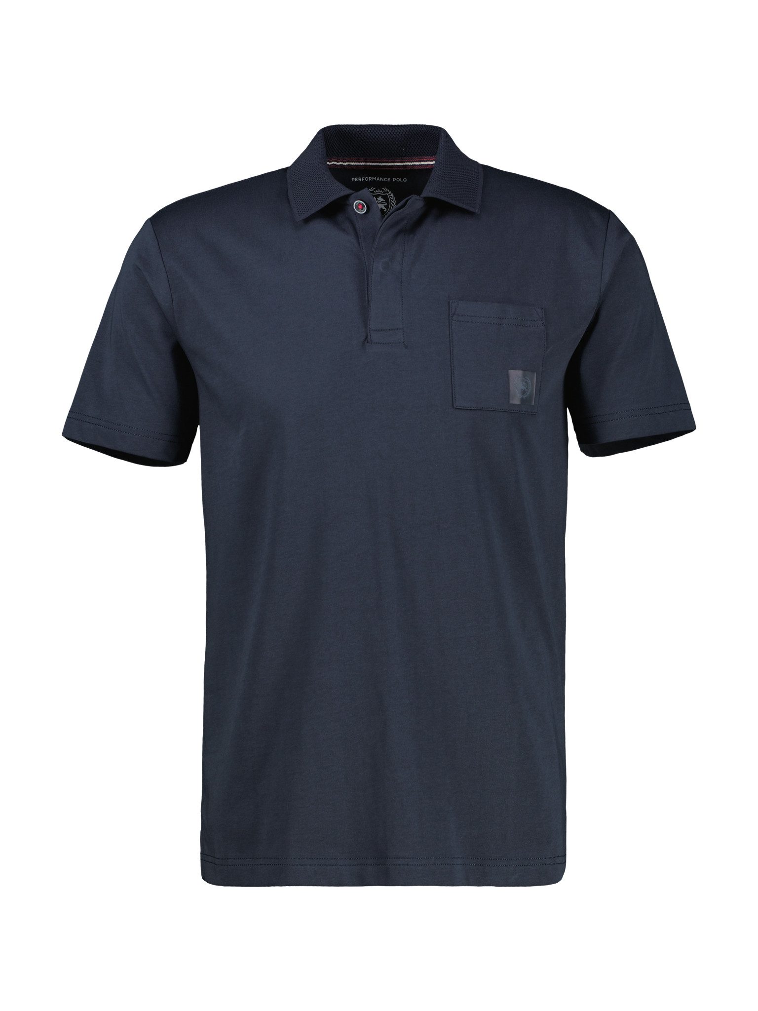 Lerros Poloshirt met geborduurd logo