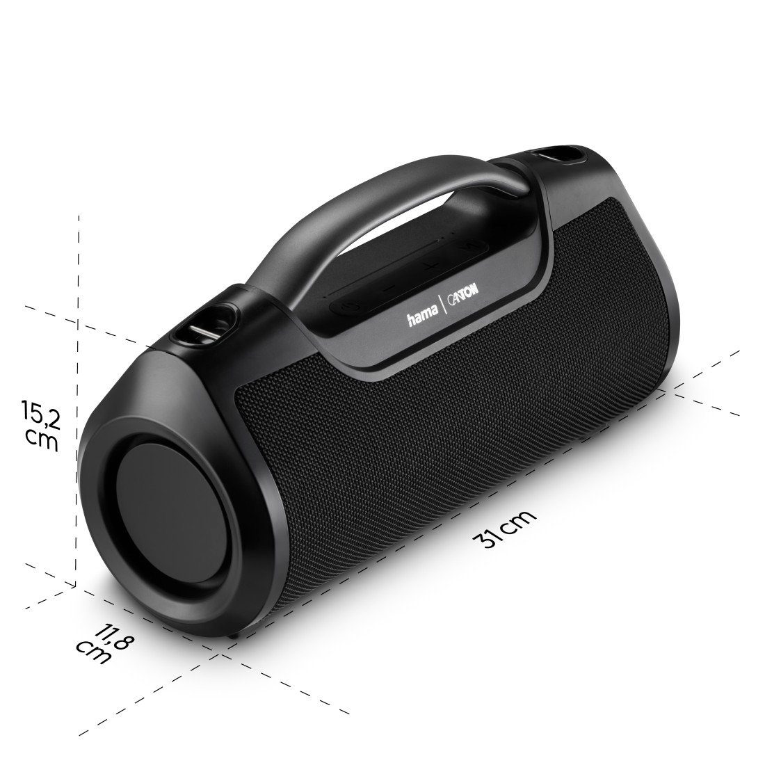 Hama Bluetooth luidspreker accu (muziekbox waterdicht IPX6, PowerPack 60W)