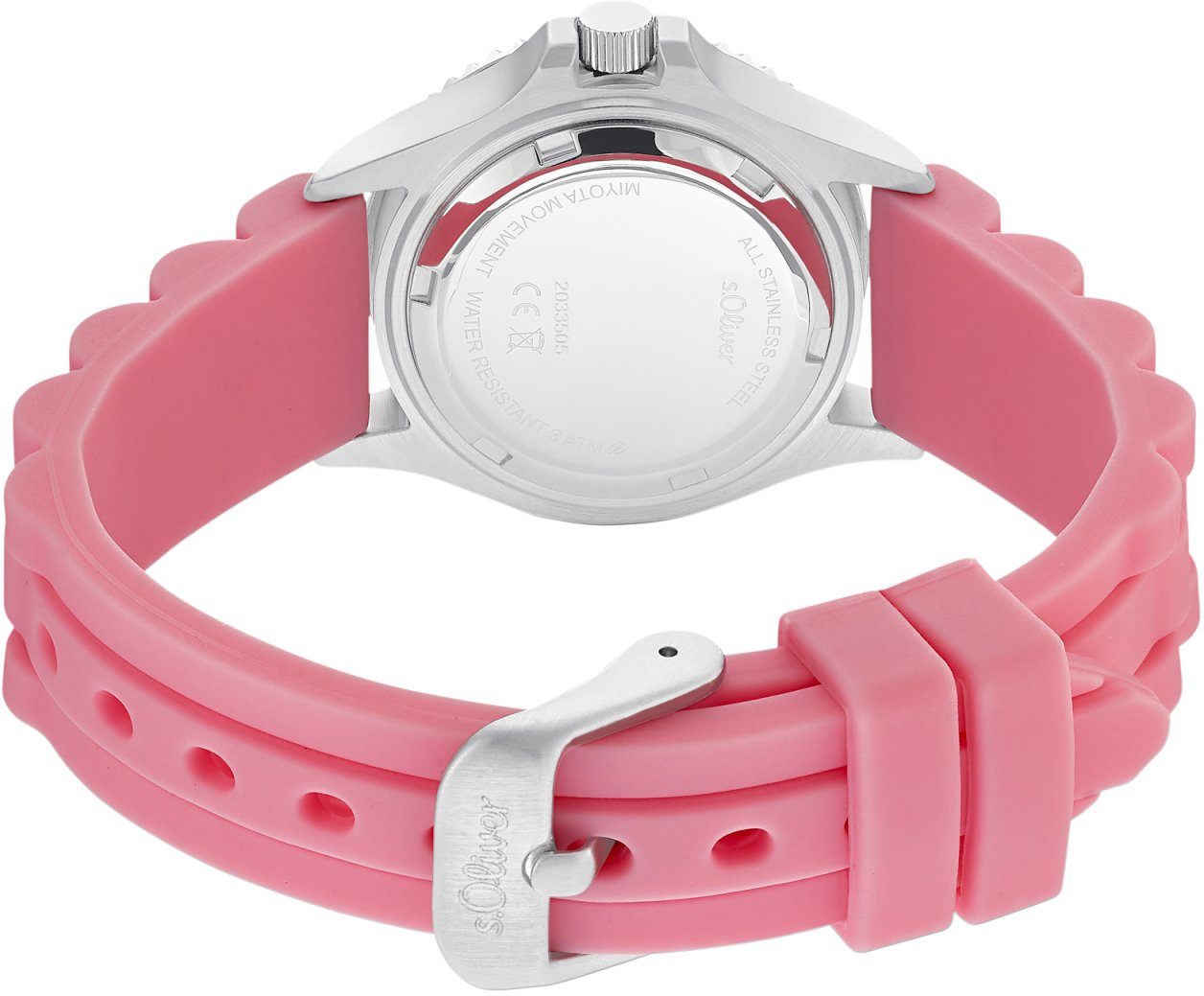 s.Oliver Kwartshorloge 2033504 Polshorloge, kinderhorloge, ideaal ook als cadeau