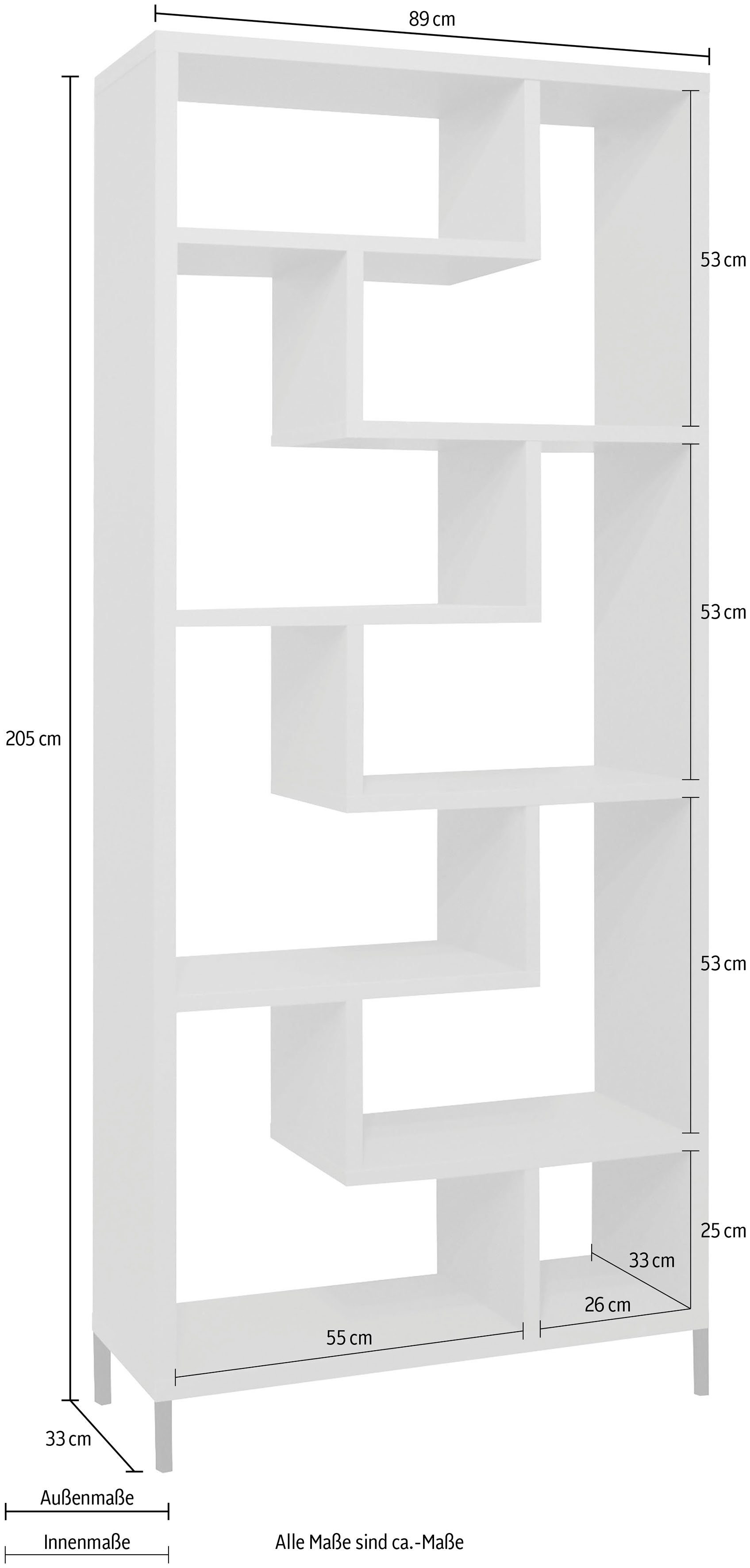 Mäusbacher Roomdivider Tetrix Breedte 89 cm