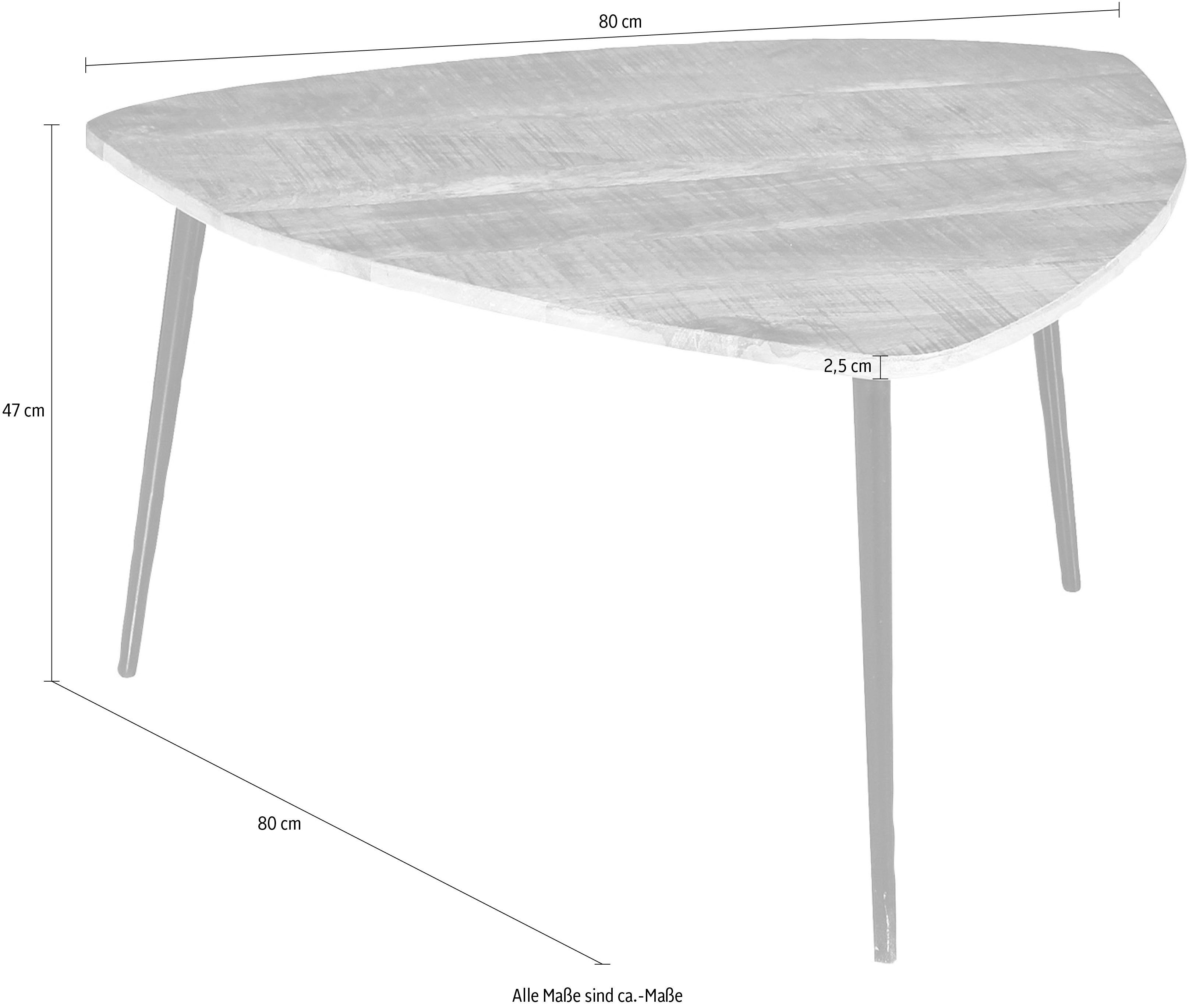 SIT Salontafel Gemaakt van natuurlijk mangohout