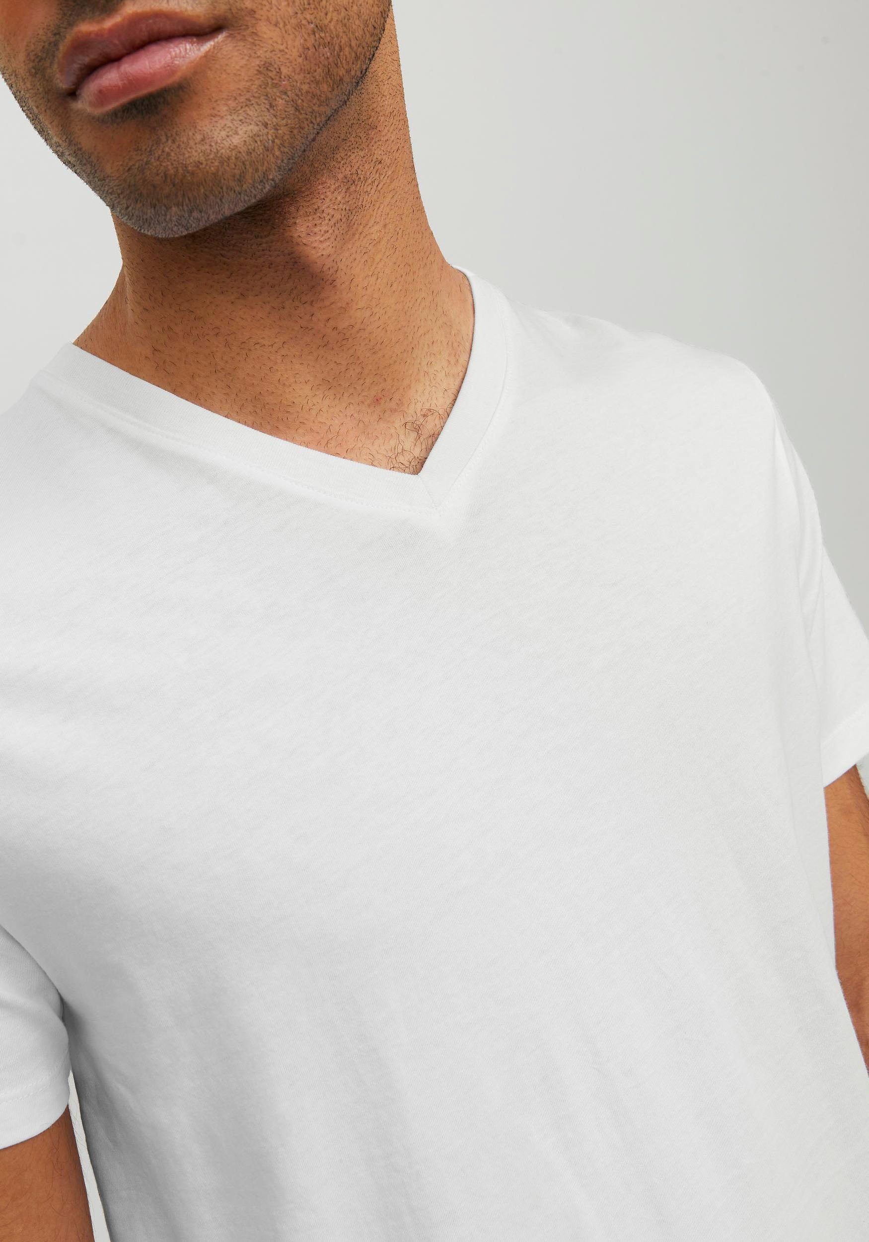 Jack & Jones Shirt met V-hals JJEORGANIC BASIC TEE