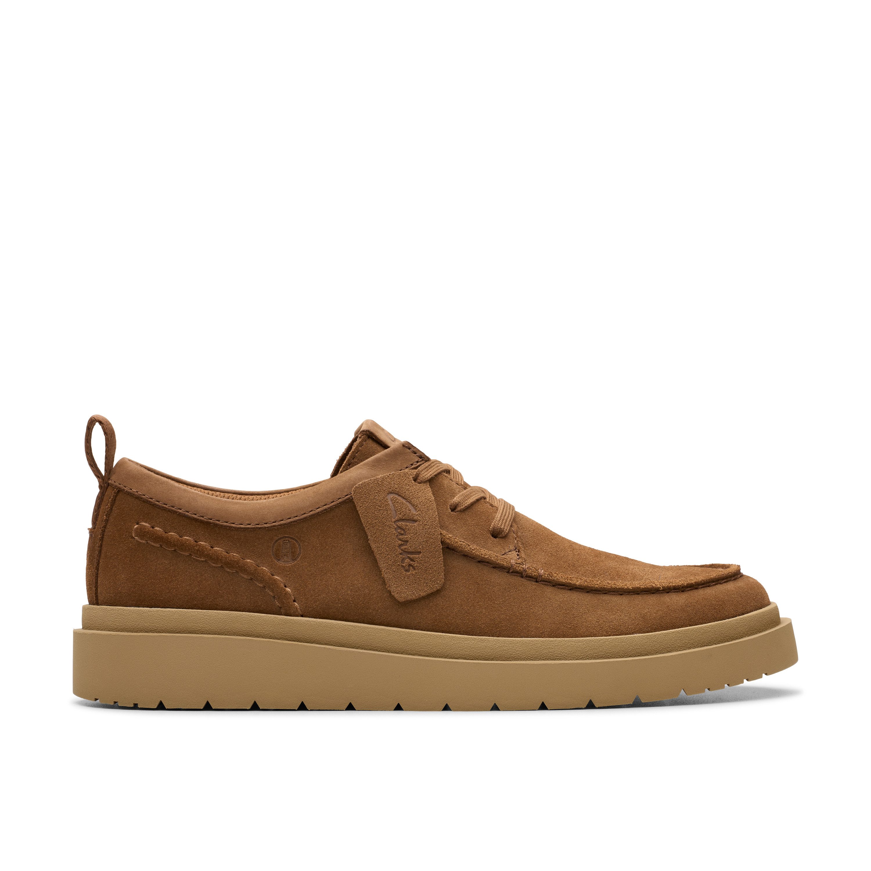 Clarks Veterschoenen Polden Moc , veterschoen, business schoen, moccasin in casual look