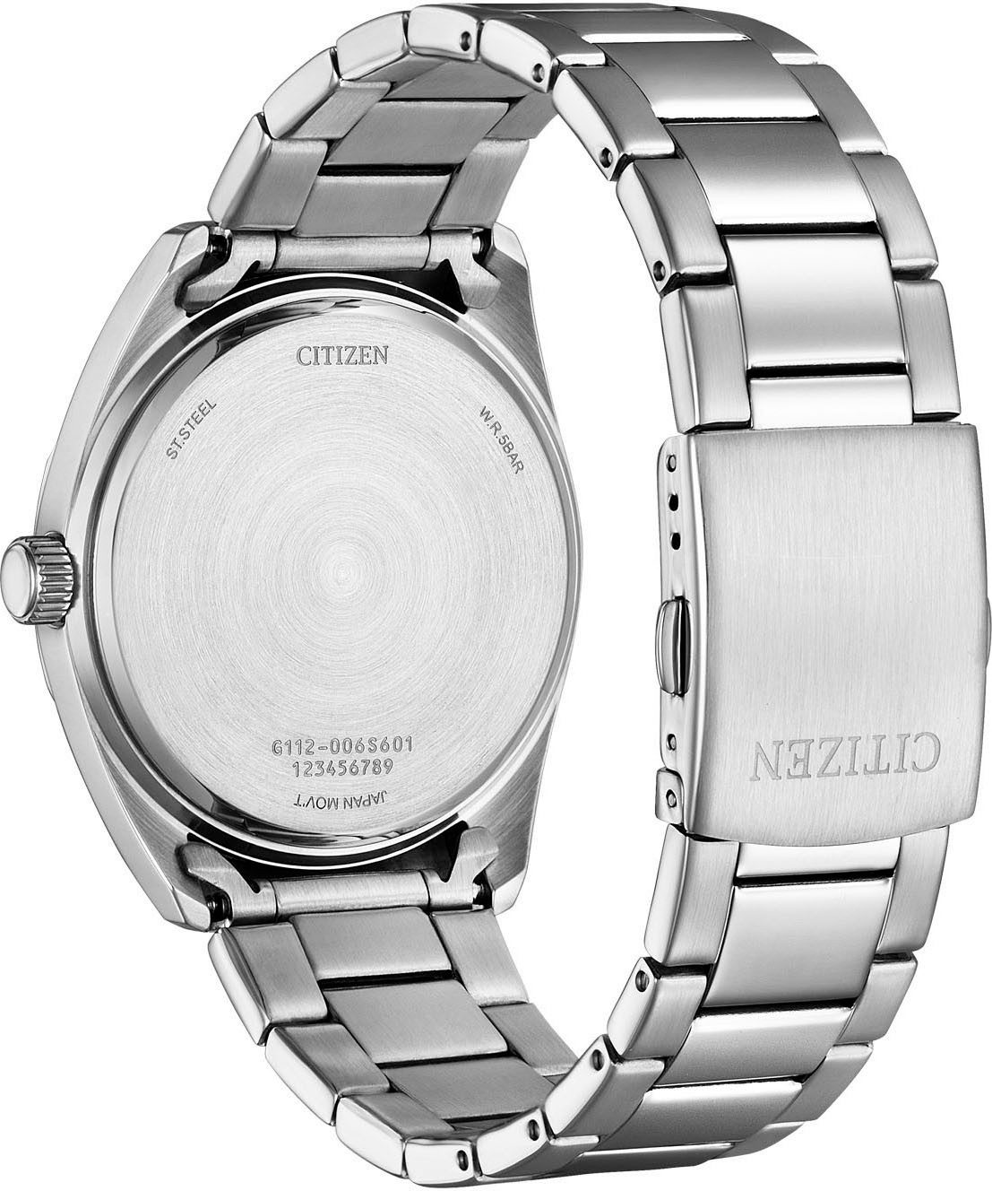 Citizen Kwartshorloge Horloge, dameshorloge, herenhorloge, stalen band, analoog, dag