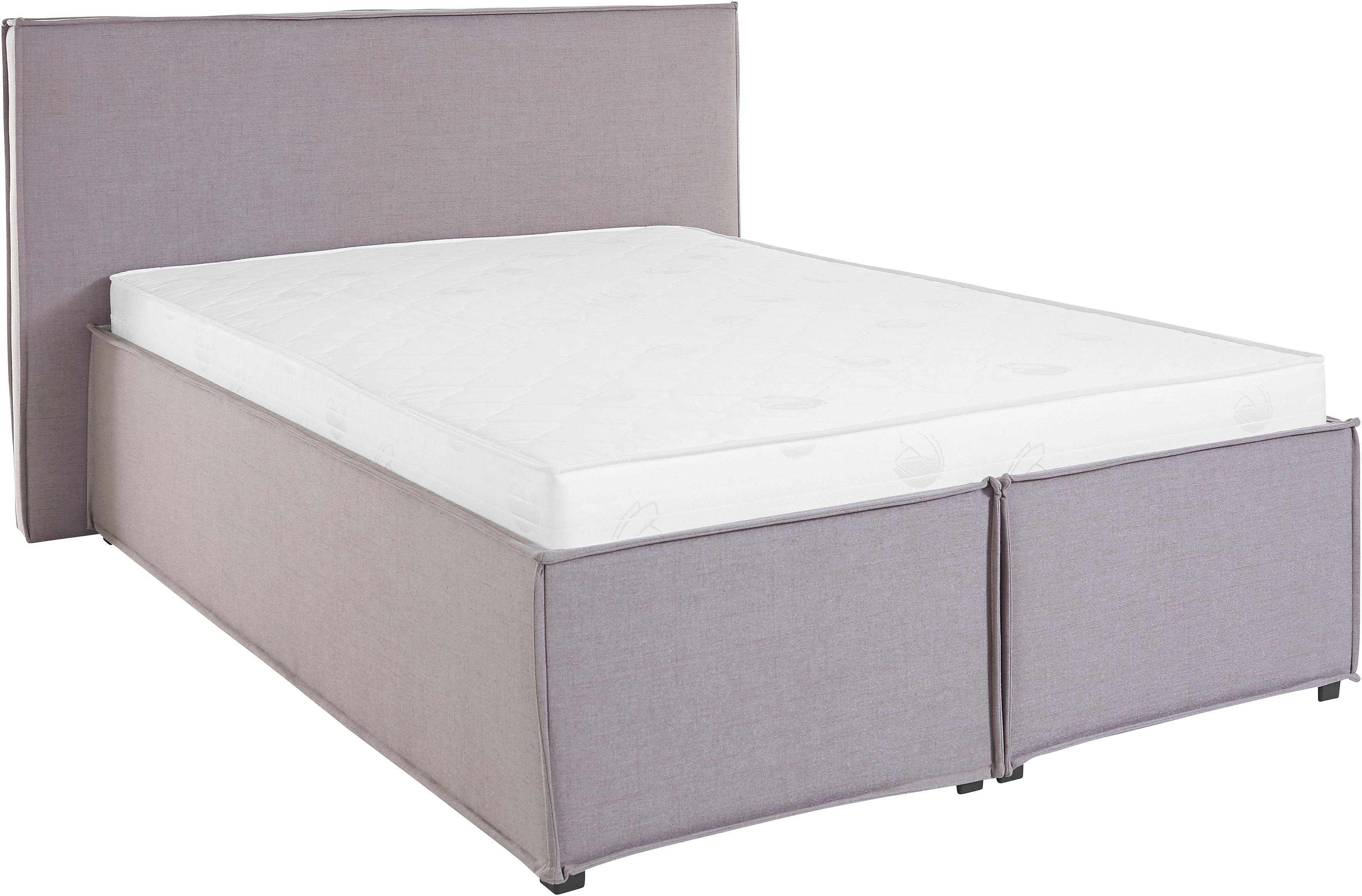 LeGer Home by Lena Gercke Gestoffeerd bed Isaline naar keuze zonder matras of met 3 matrassoorten, hoofdbordhoogte 107 cm