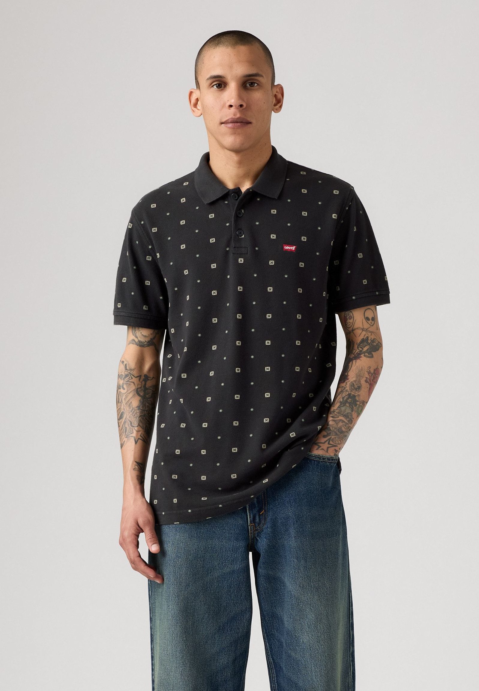Levi's® Poloshirt LEVIS HM POLO met merkembleem op de borst