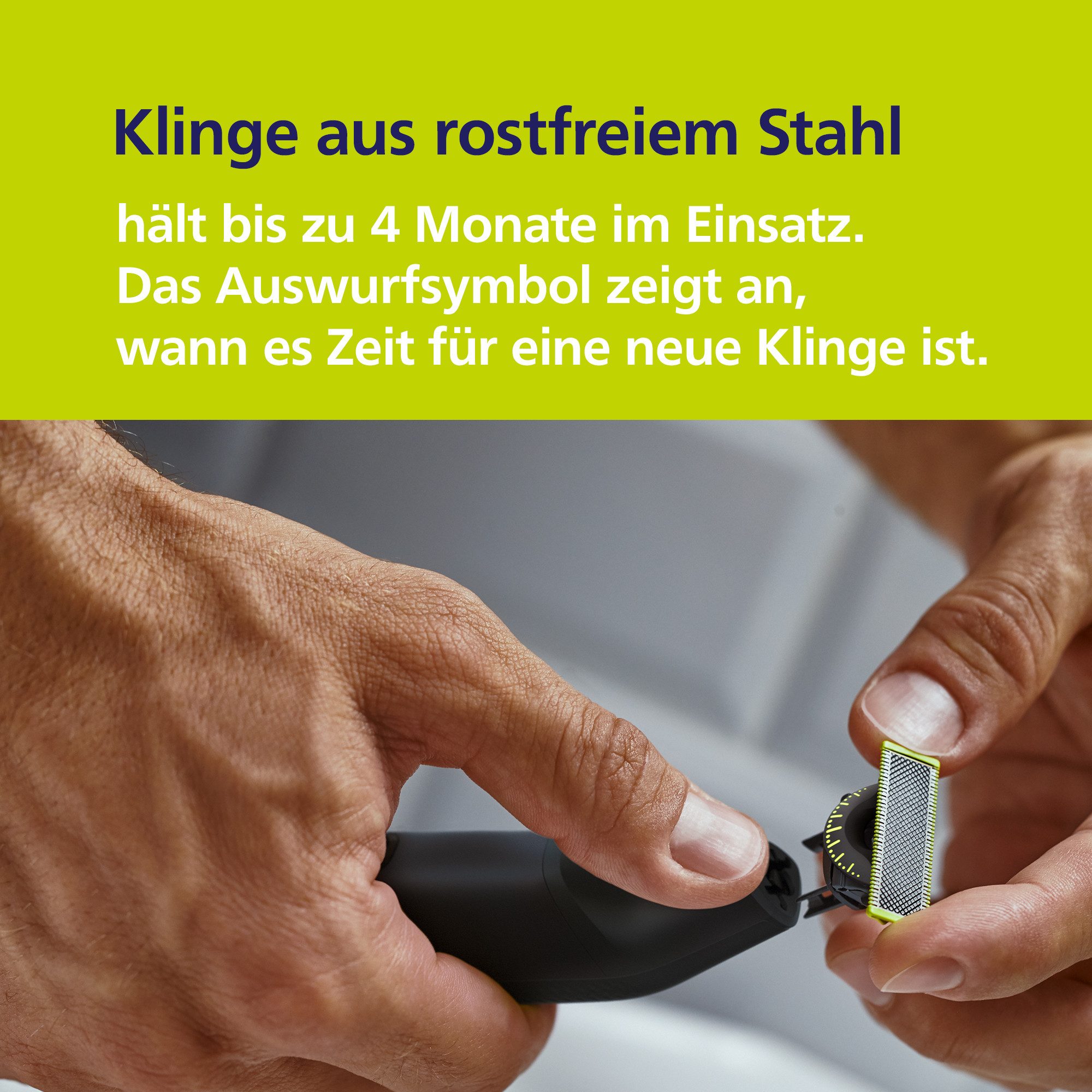 Philips Elektrisch scheerapparaat OneBlade Pro 360 Face & Body QP6552/30 360 graden mes, 20 lengtestellingen, incl. opbergtas