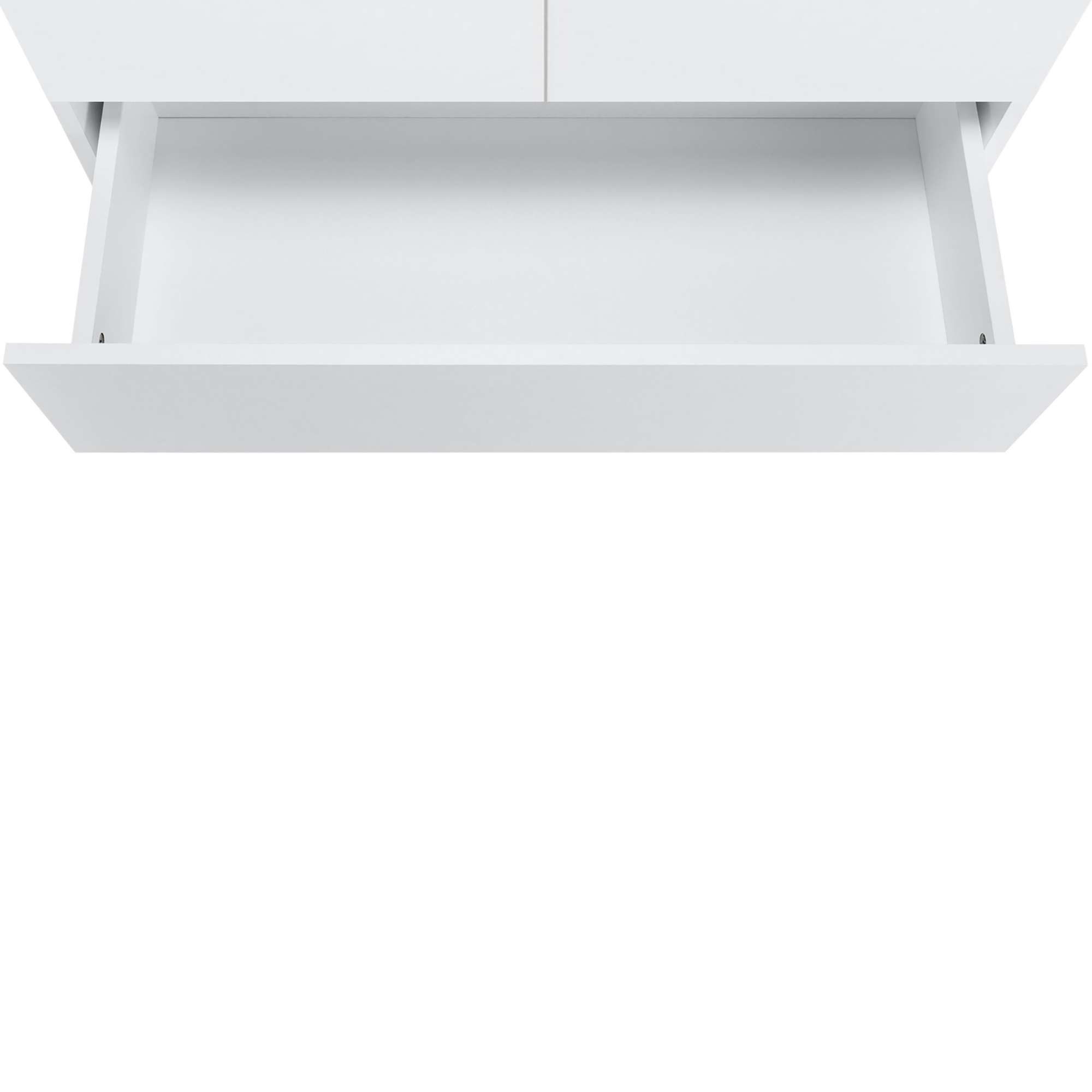 Home affaire Halfhoge kast Wisla met 4 deuren & 1 lade, breedte 76 cm, hoogte 130 cm