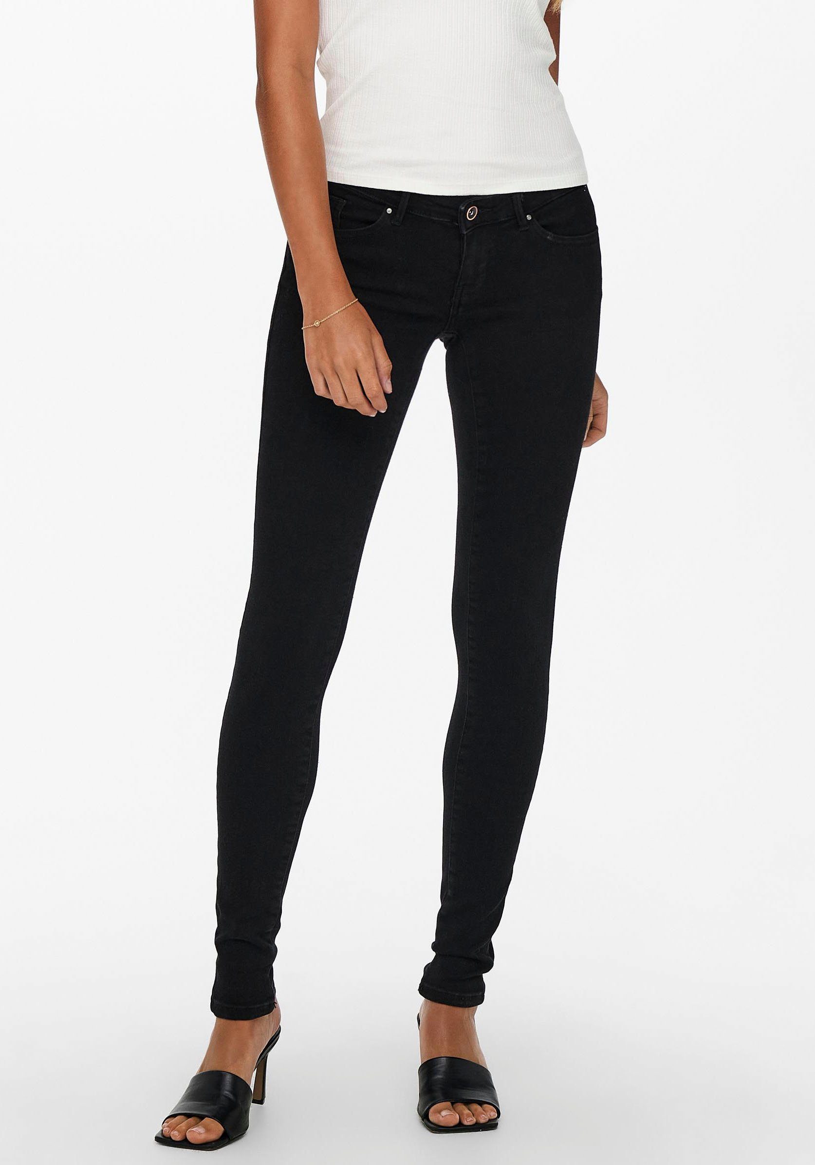 Only skinny fit jeans