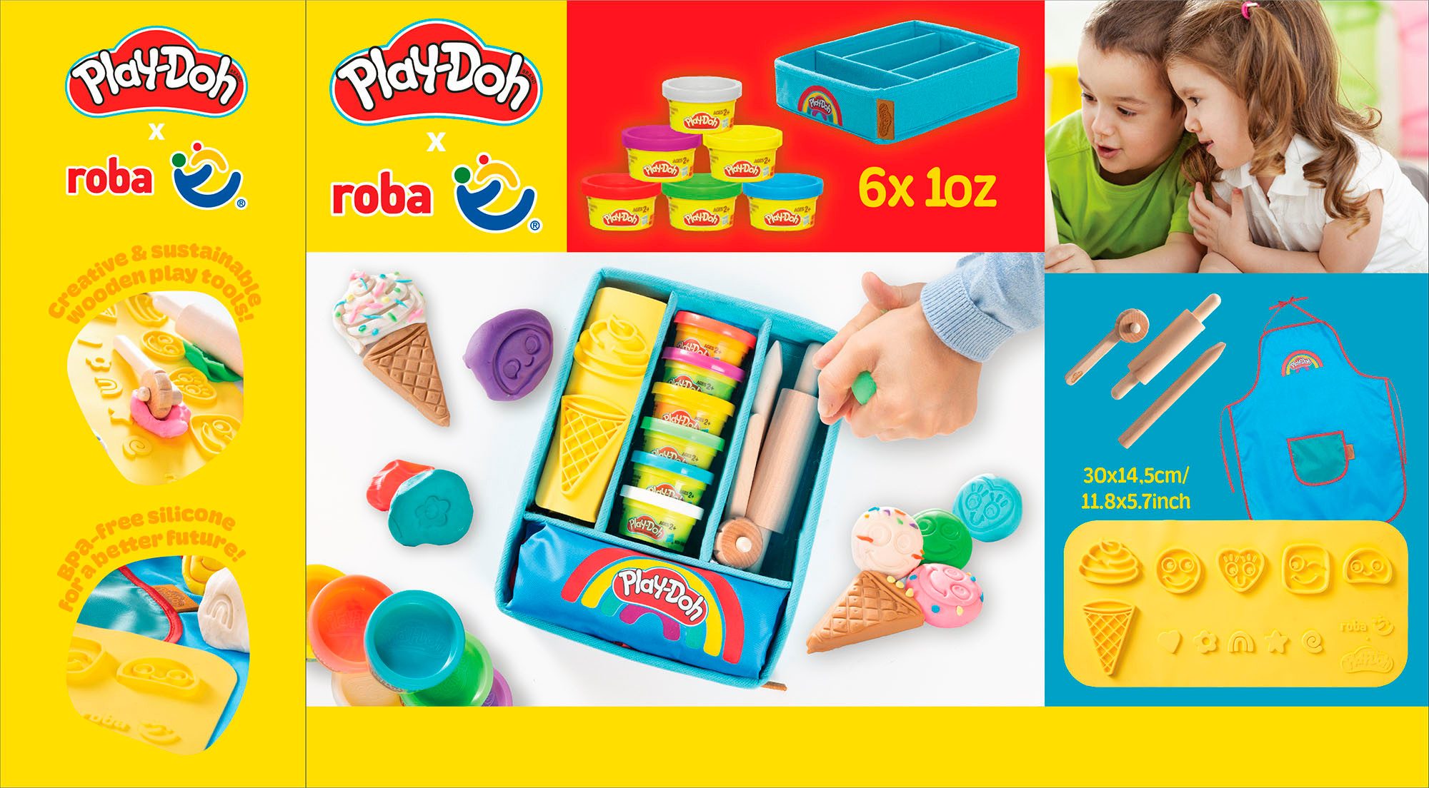 Roba® Klei Play-Doh