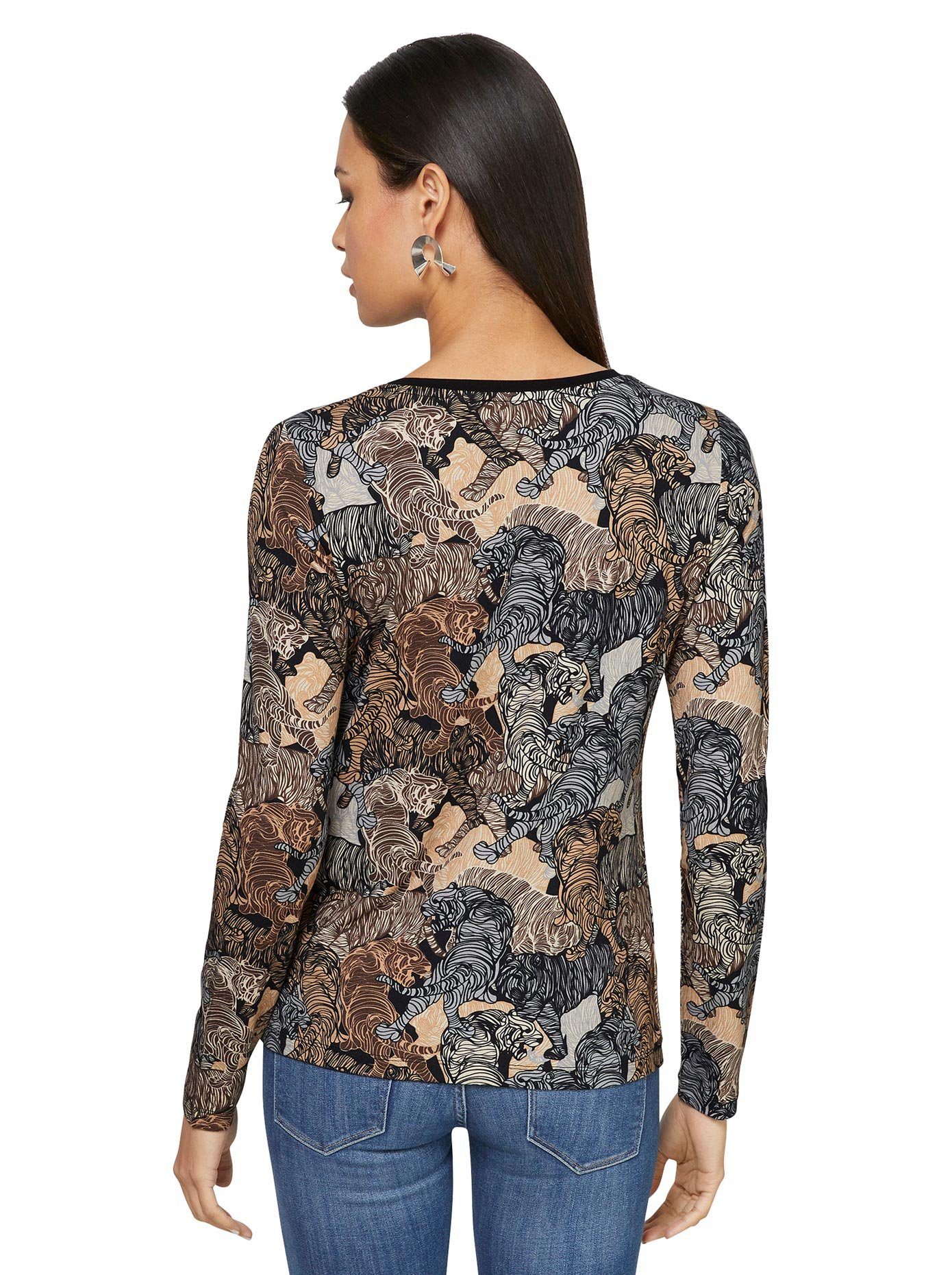 Creation L Shirt met lange mouwen Shirt (1-delig)