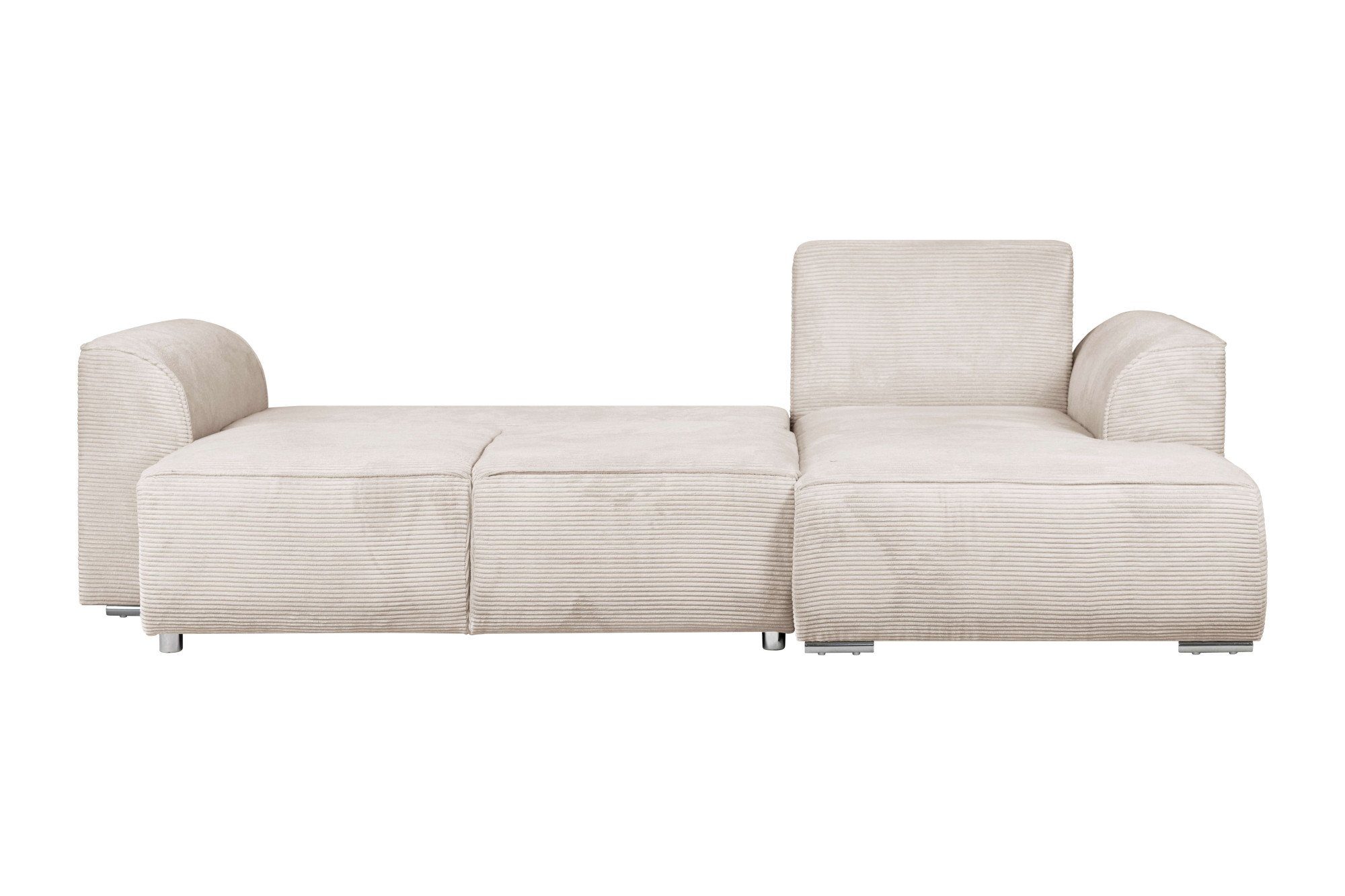 INOSIGN Hoekbank BEATRICE optionele slaapbank met bedlade, B/D/H: 265/170/86 cm