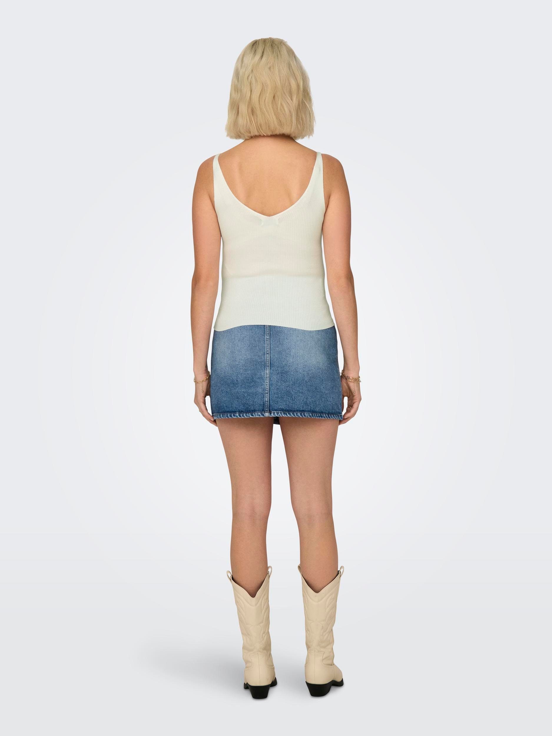 JDY Gebreide top JDYNANNA S/L TOP KNT NOOS