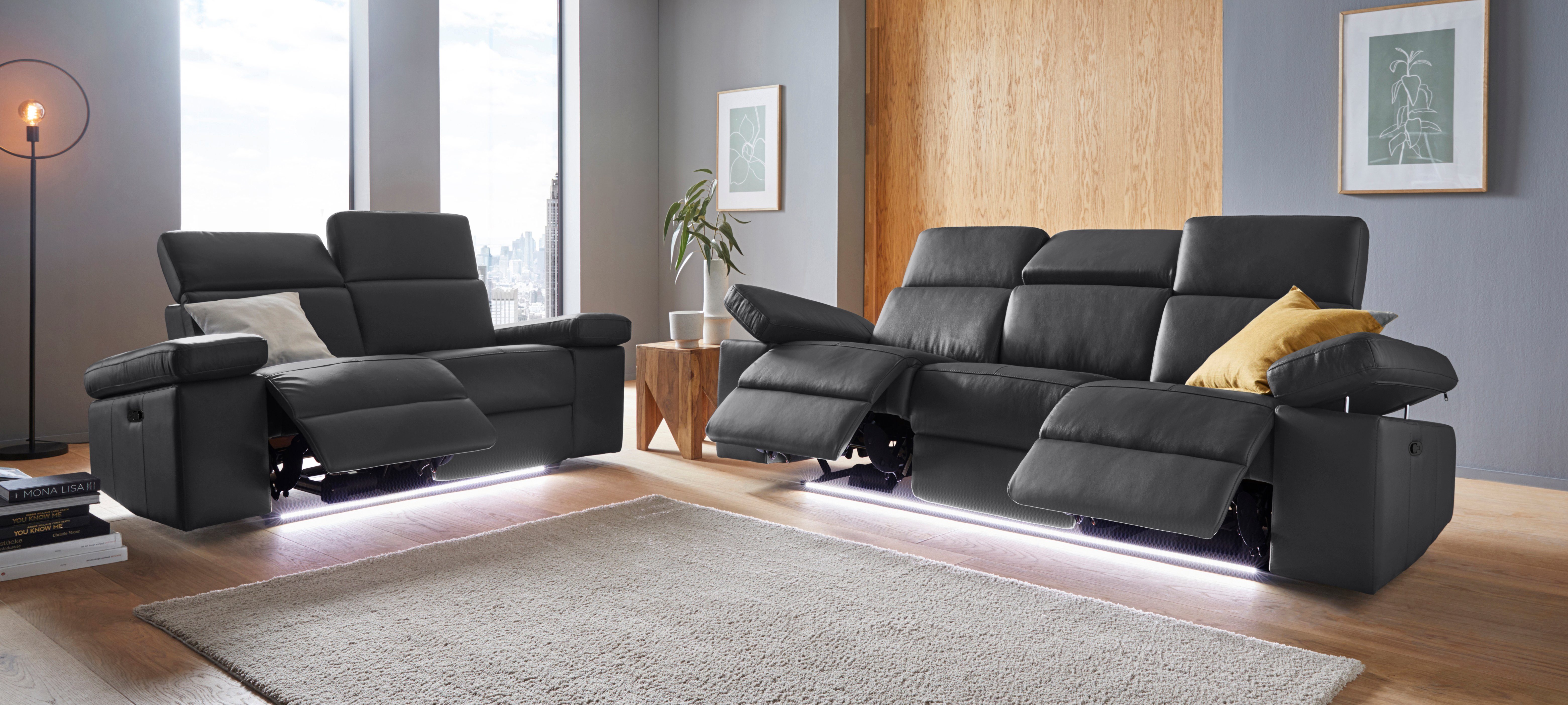 Places of Style Zithoek Kilado met relaxfunctie, verstelbare armleuning, verstelbare hoofdsteun