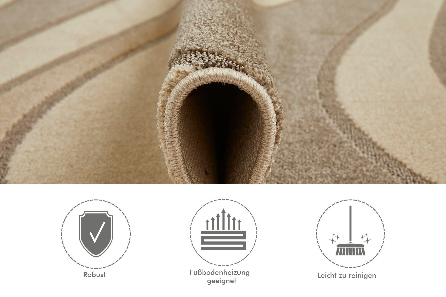 LUXOR living Vloerkleed Voorraadopruiming Speciale aanbiedingen, moderne ontwerpen, verschillende kwaliteiten & hoogtes