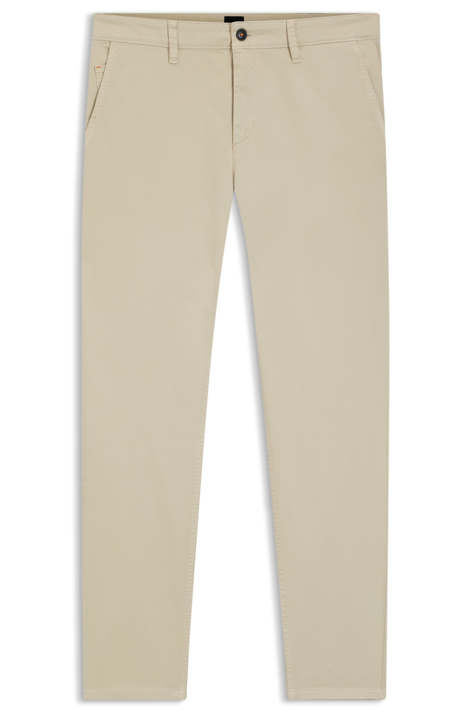 Boss Orange Chino TAPERED met boss-logo aan de achterkant