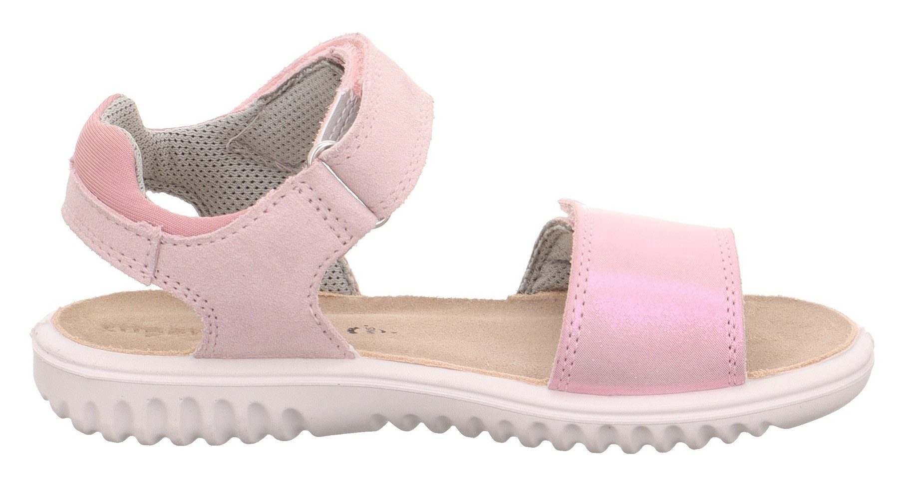 Superfit Sandalen SPARKLE WMS: middel Sandalette met glinsterend effect, maat sjabloon om te downloaden