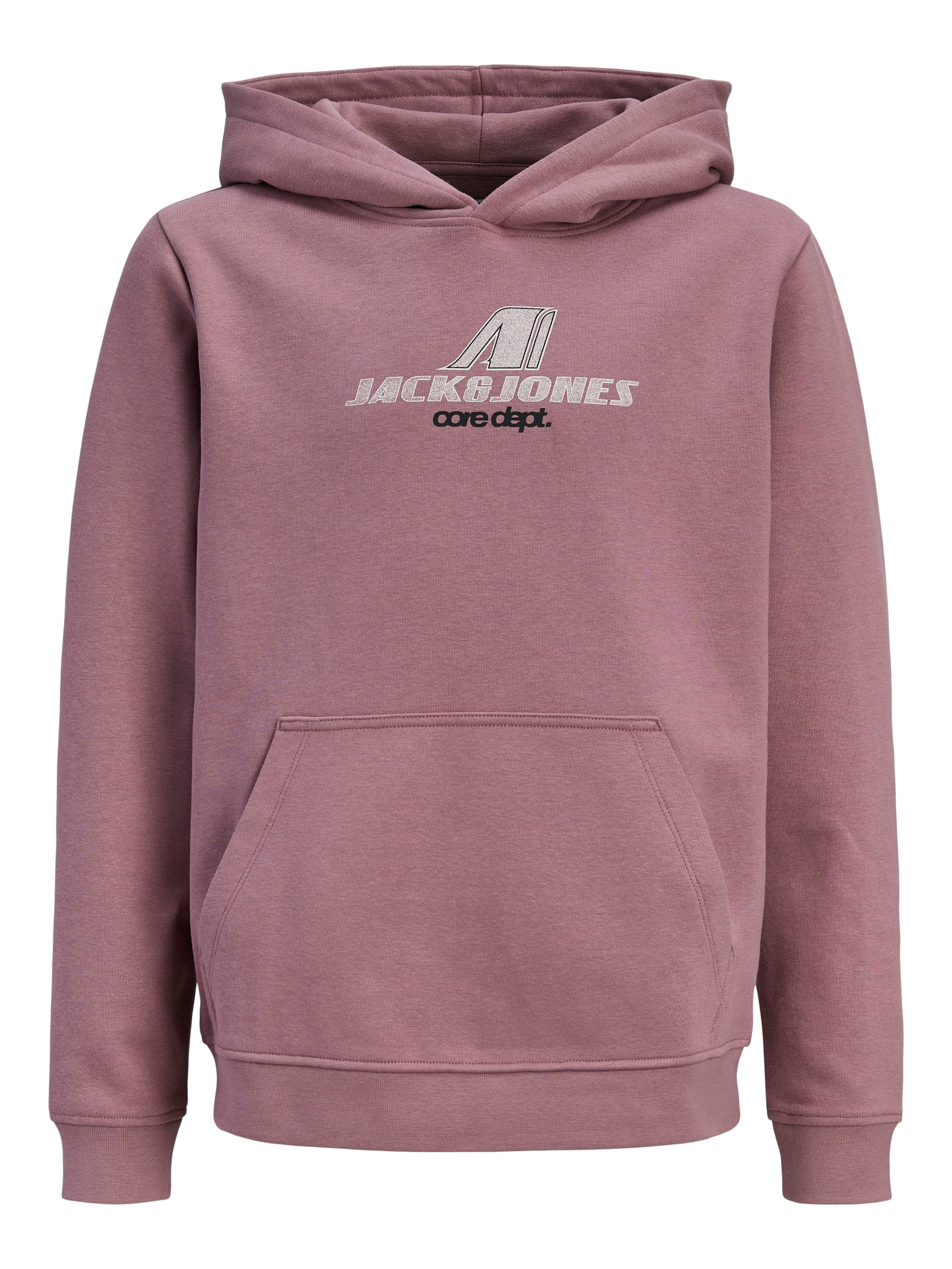 Jack & Jones Junior Hoodie JCOTIER FRONT PRINT SWEAT HOOD JNR