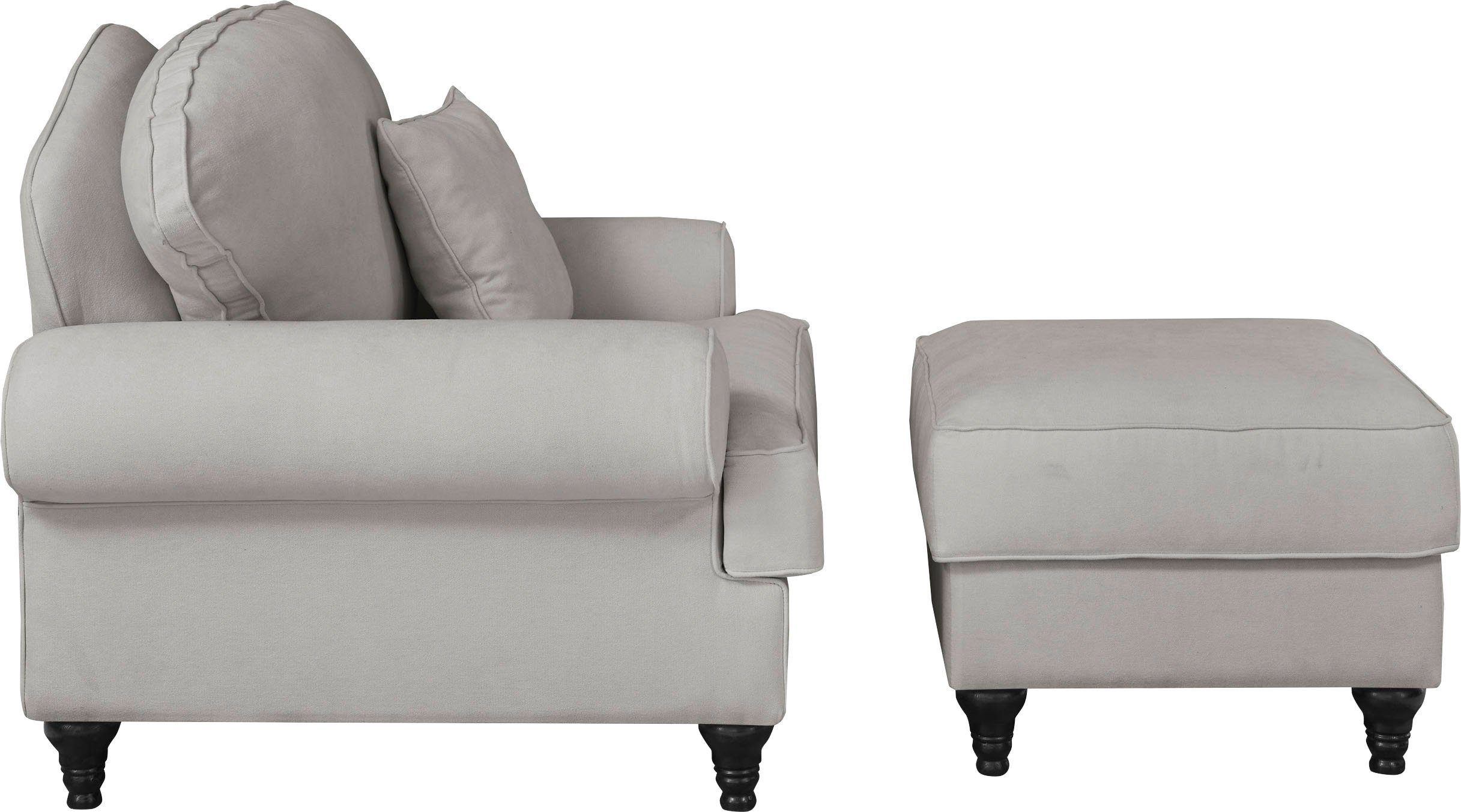 Home affaire Fauteuil Westminster met binnenveringsinterieur (set, 2 stuks)