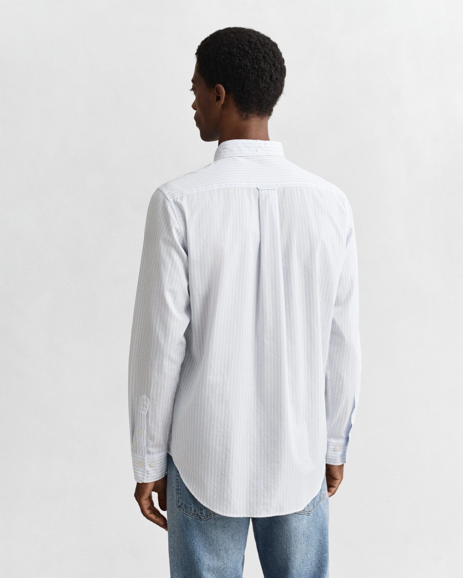 Gant Overhemd met lange mouwen REG POPLIN STRIPE SHIRT