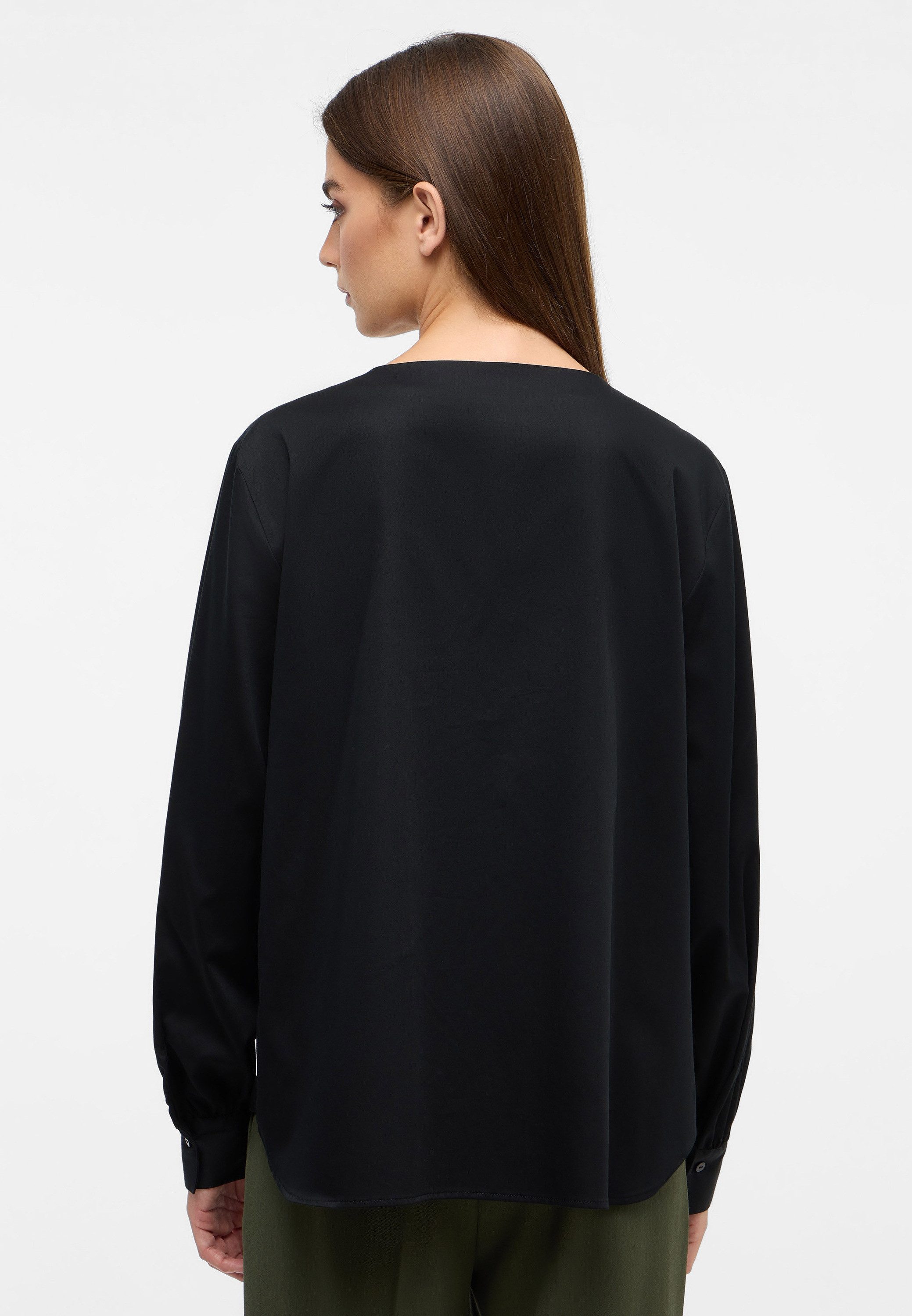 Eterna Blouse zonder sluiting Regular fit
