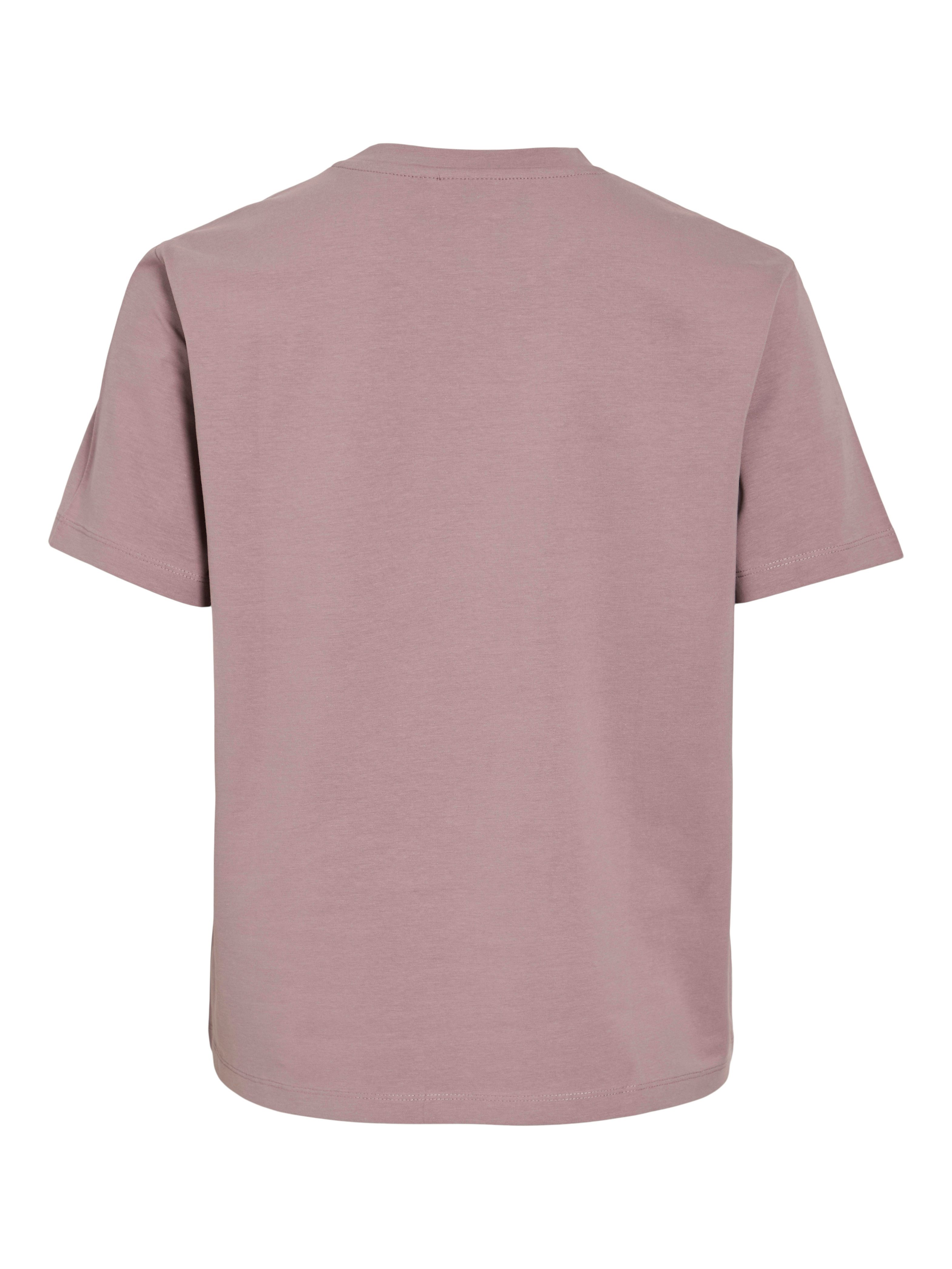 Vila Shirt met korte mouwen VINORA S/S T-SHIRT - NOOS