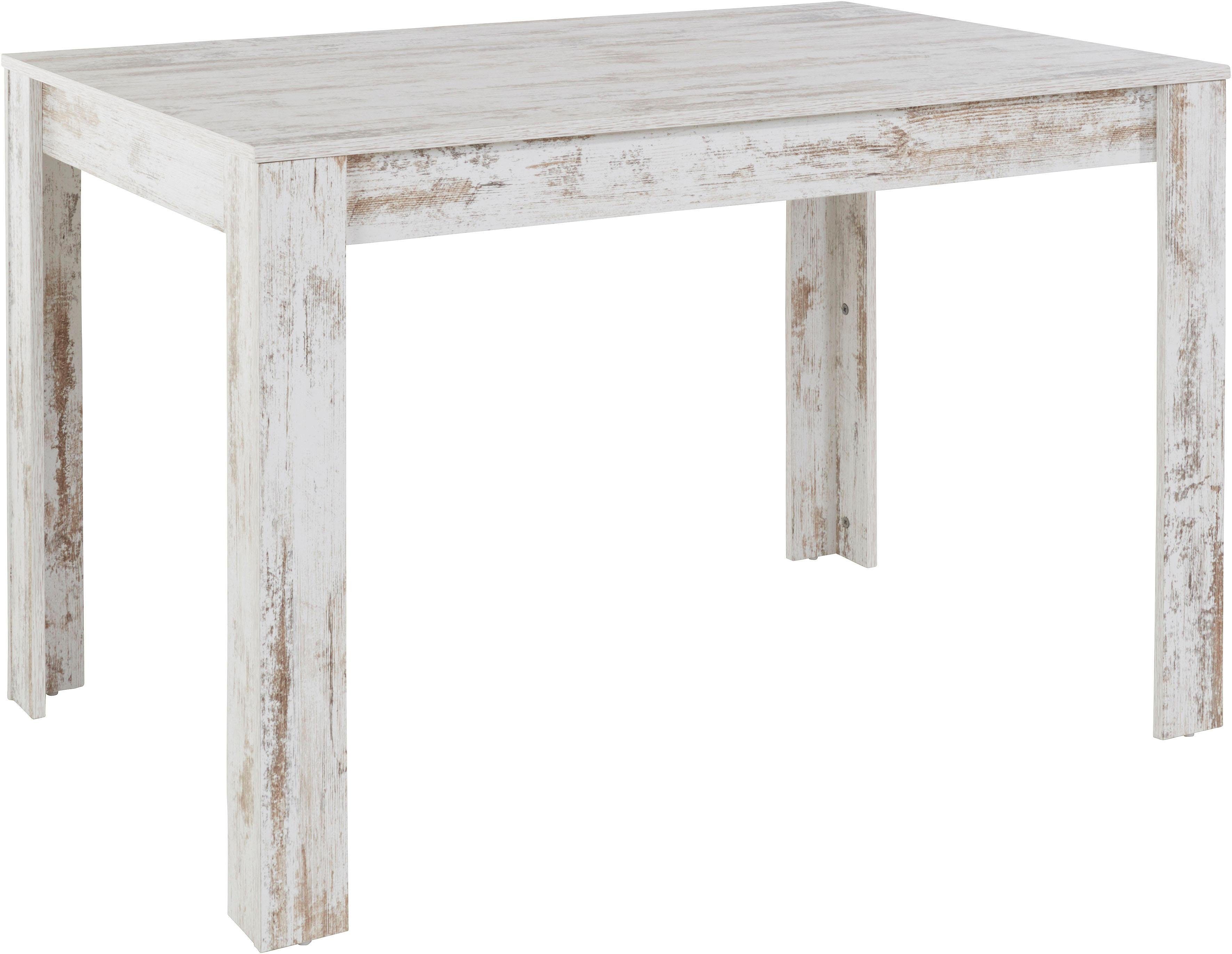 INOSIGN Eettafel Meigh, TOPSELLER! Breedte 120 cm, verschillende maten en kleurvarianten