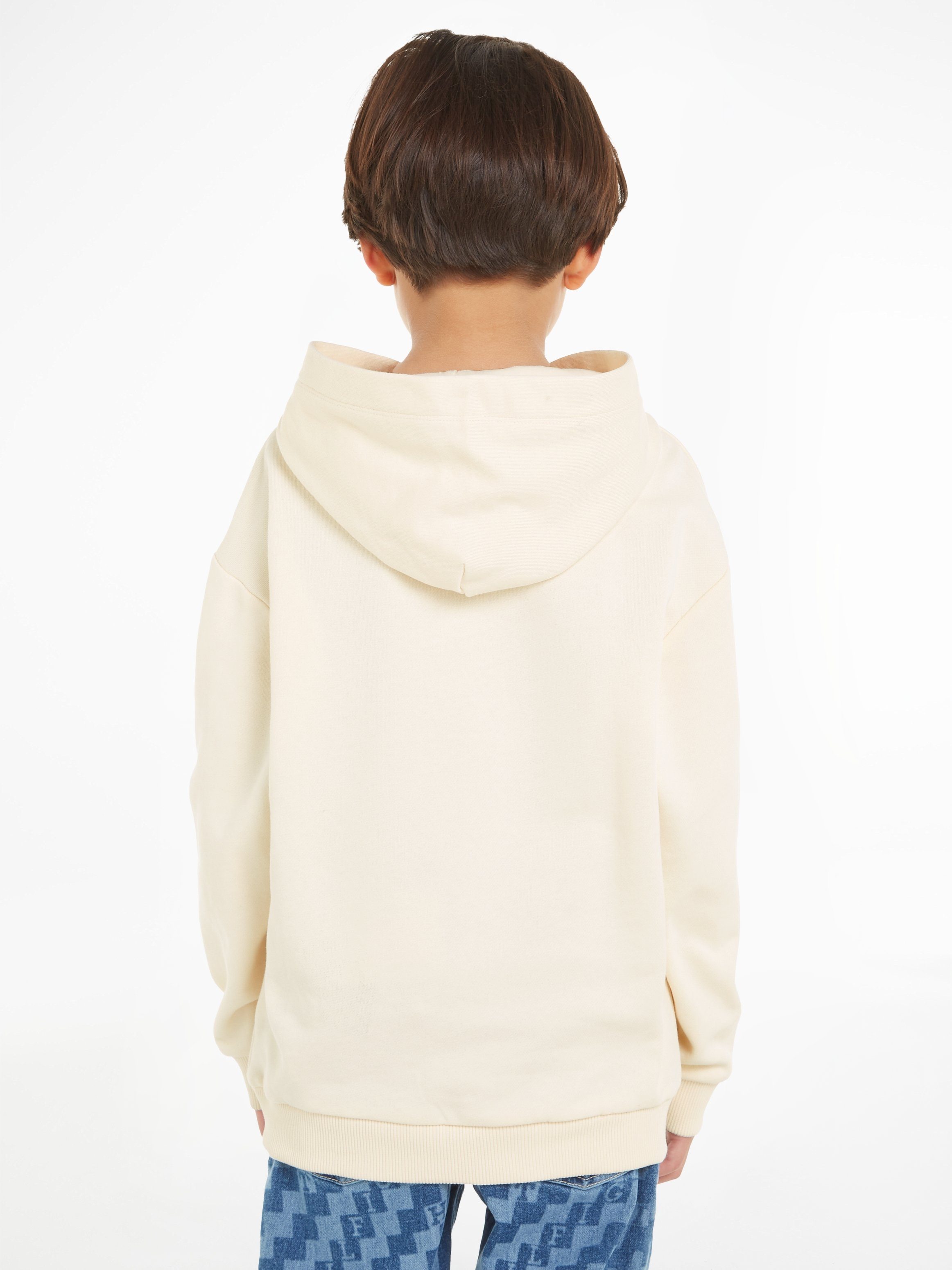 Tommy Hilfiger Hoodie U MONOTYPE HOODIE met logoborduursel op borsthoogte